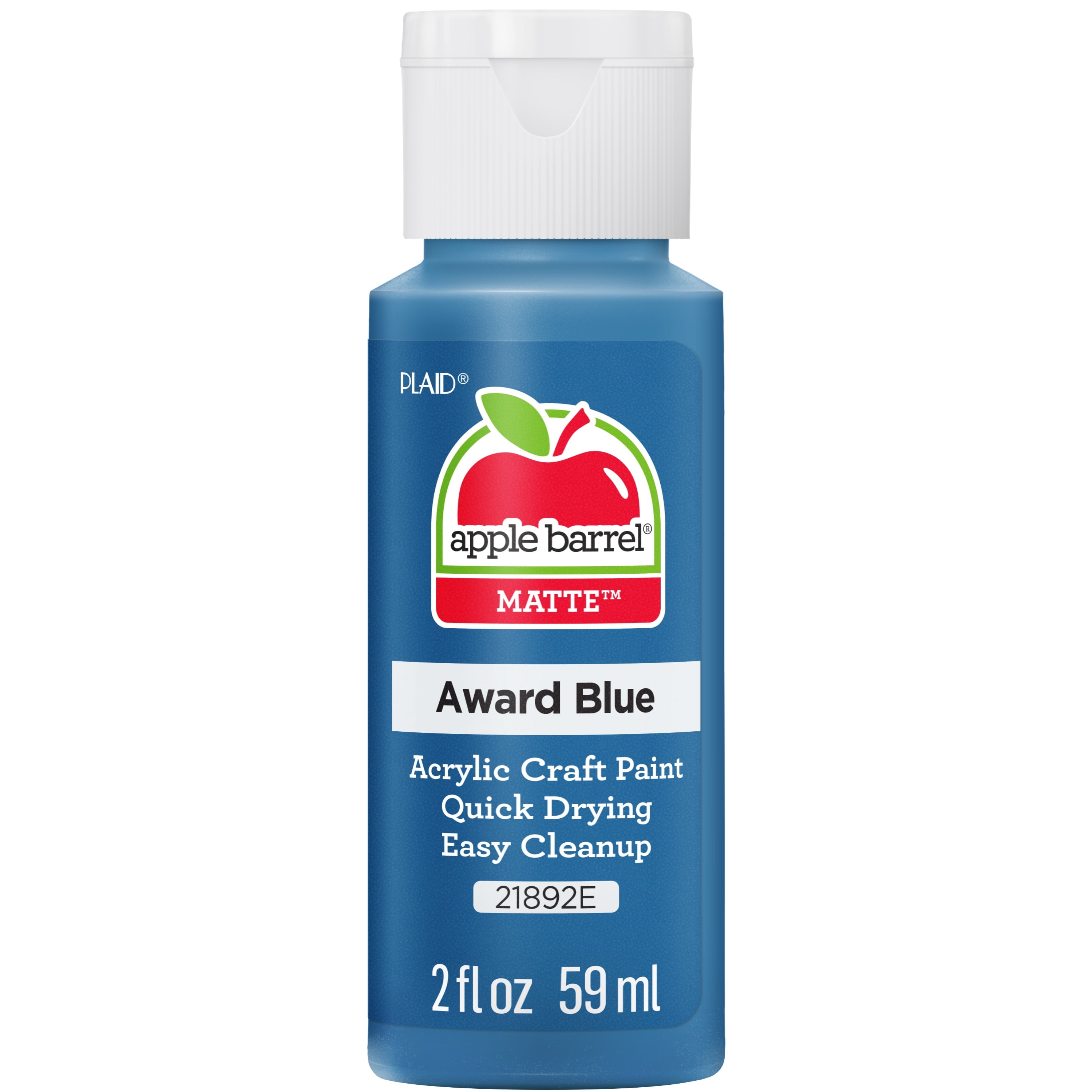 Apple Barrel Acrylic Craft Paint, Matte Finish, Pumpkin Orange, 2 fl oz