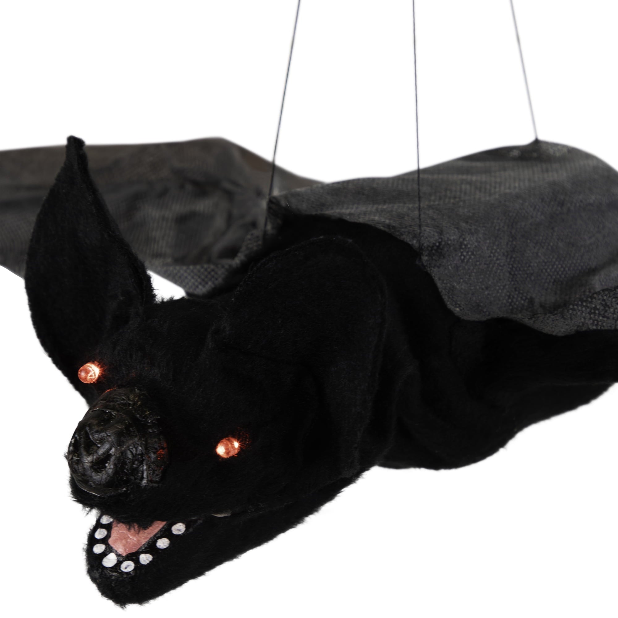 Northlight LED Lighted Animated Halloween Bat with Wings - 48"