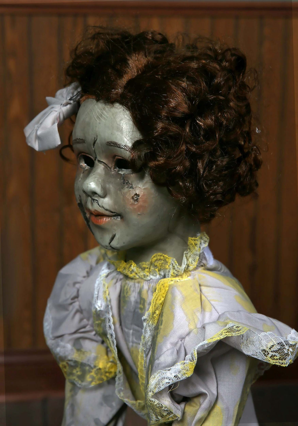Seasonal Visions Animated See-Saw Dolls Halloween Decoration - 36 in x 48 in