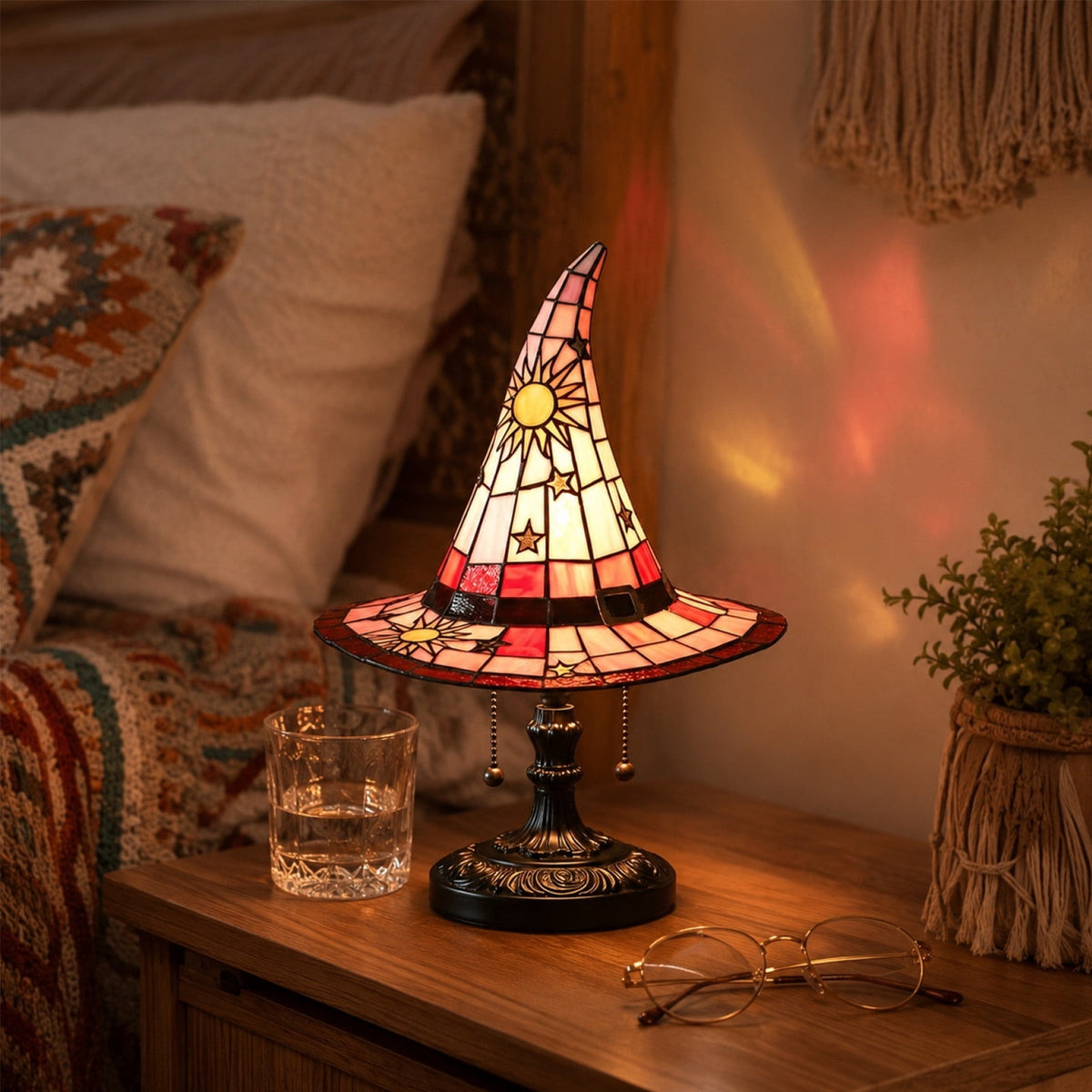 Lighted Vintage Patchwork Ghost, Rustic Farmhouse Halloween LED Light Up Ghost with Pumpkin Lantern, Spooky Cute Fall Decor for Mantel, Shelf, Tiered Tray, Entryway Porch Tabletop