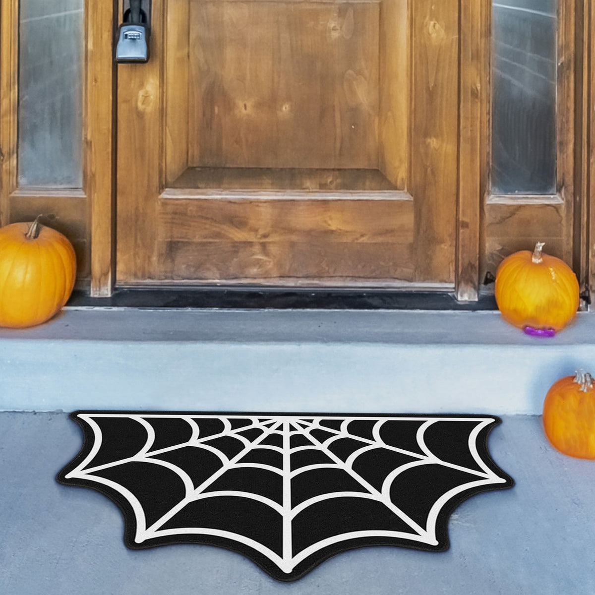 HBBKVI Halloween Decorations, Halloween Doormat Halloween Floor Mat Non Slip Washable Welcome Door Mat Fall Rugs for Indoor Outdoor Entrance Home Bathroom Living Room Decor