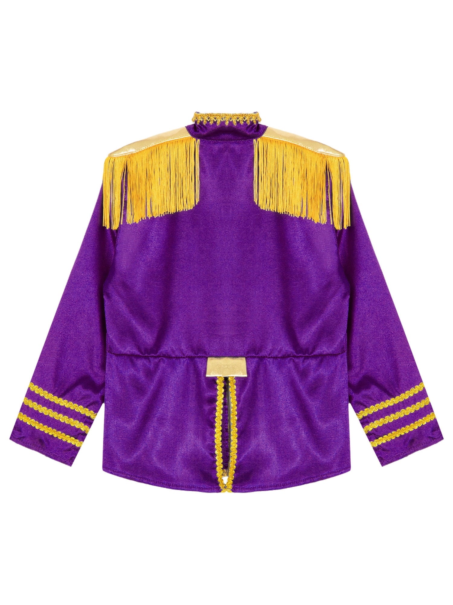 iiniim Kids Boys 1960s British Pop-Star Shirt Long Sleeve 60s Rock Band Musician Zipper Jacket Royal Blue 6