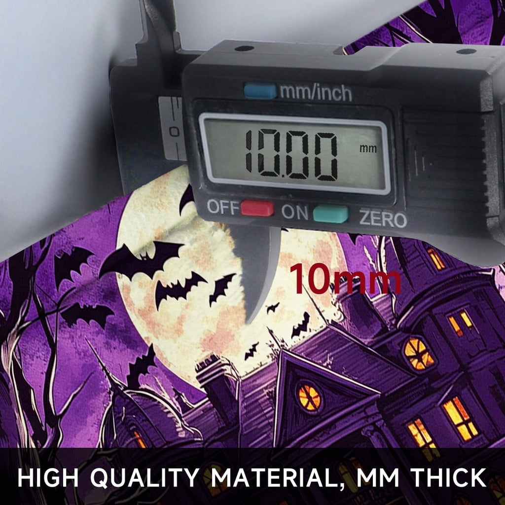 CCTFS Halloween Pumpkin Bat Candy 1Pc Flannel Mat and Kitchen Rugs,Soft Non-slip,Perfect for Home Bathroom