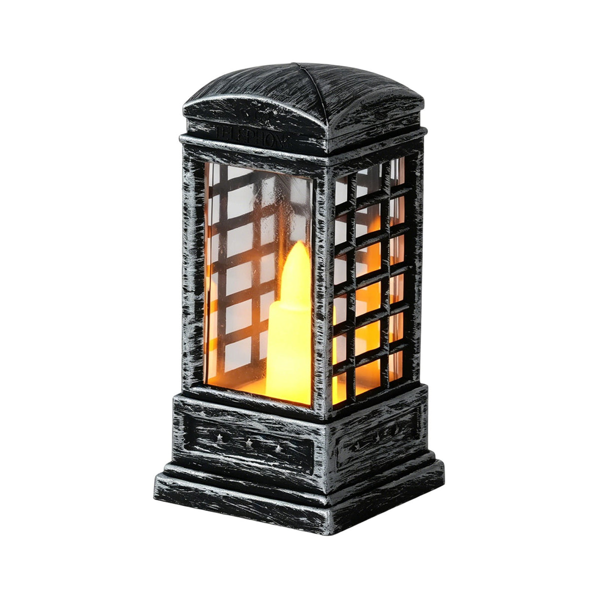 Djiypn Mini Lanterns 2Pack LED Small Lanterns Decorative Indoor Outdoor Hanging Lantern Decorative Candle Light Farmhouse Decor for Weddings Western Camping Party Halloween Christmas Decorations