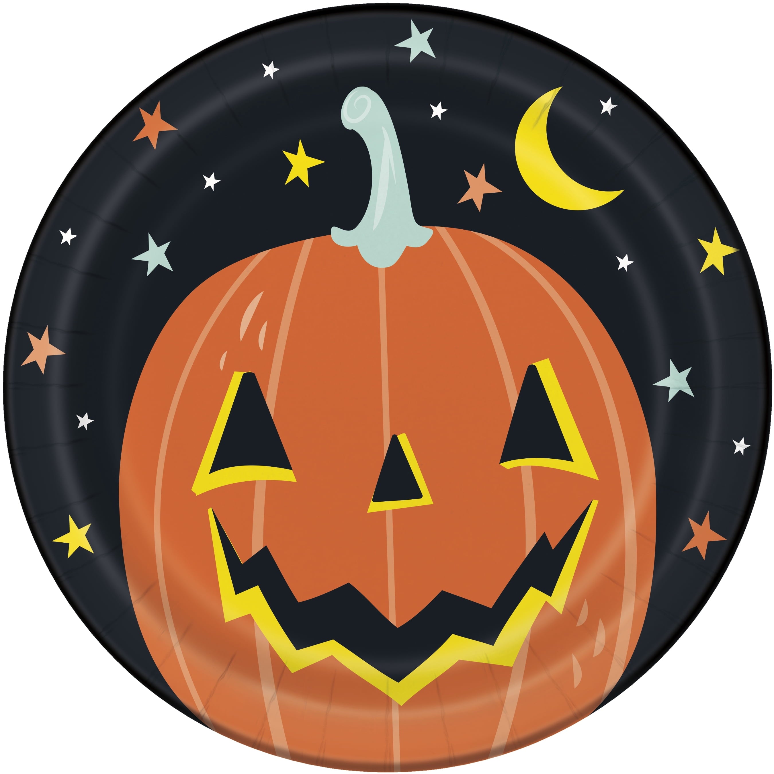 Halloween Plates and Napkins | 16 Plates & 16 Napkins | Halloween Party Supplies