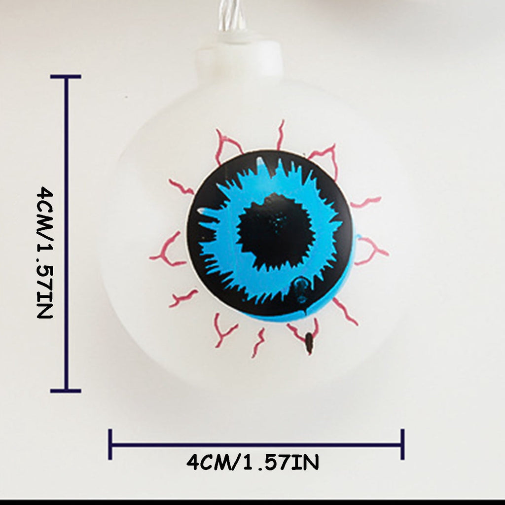Btomtd 118.11 inch 20 LED Halloween String Light Outdoor Indoor Decorative Light for Yard Home Party Decorations for Bush Fence Porch and Tree Lighting, Multicolor