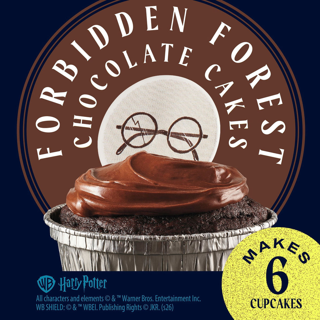 Betty Crocker Harry Potter Forbidden Forest Chocolate Cupcake Kit, 6 Count, 13.3 oz
