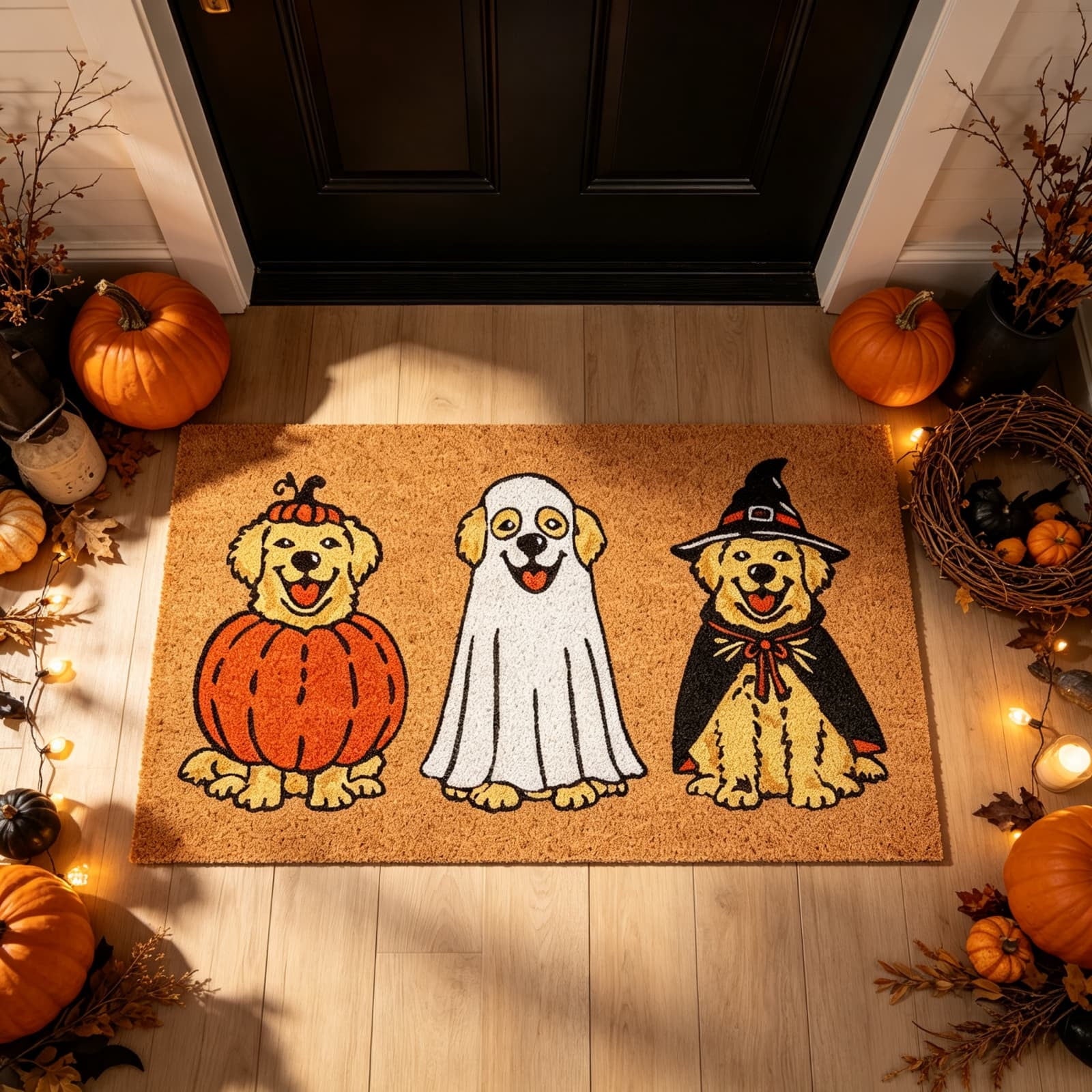 Duck Doormat Outdoor 24'', Rustic Front Door Mat for Entryway, 1 PC