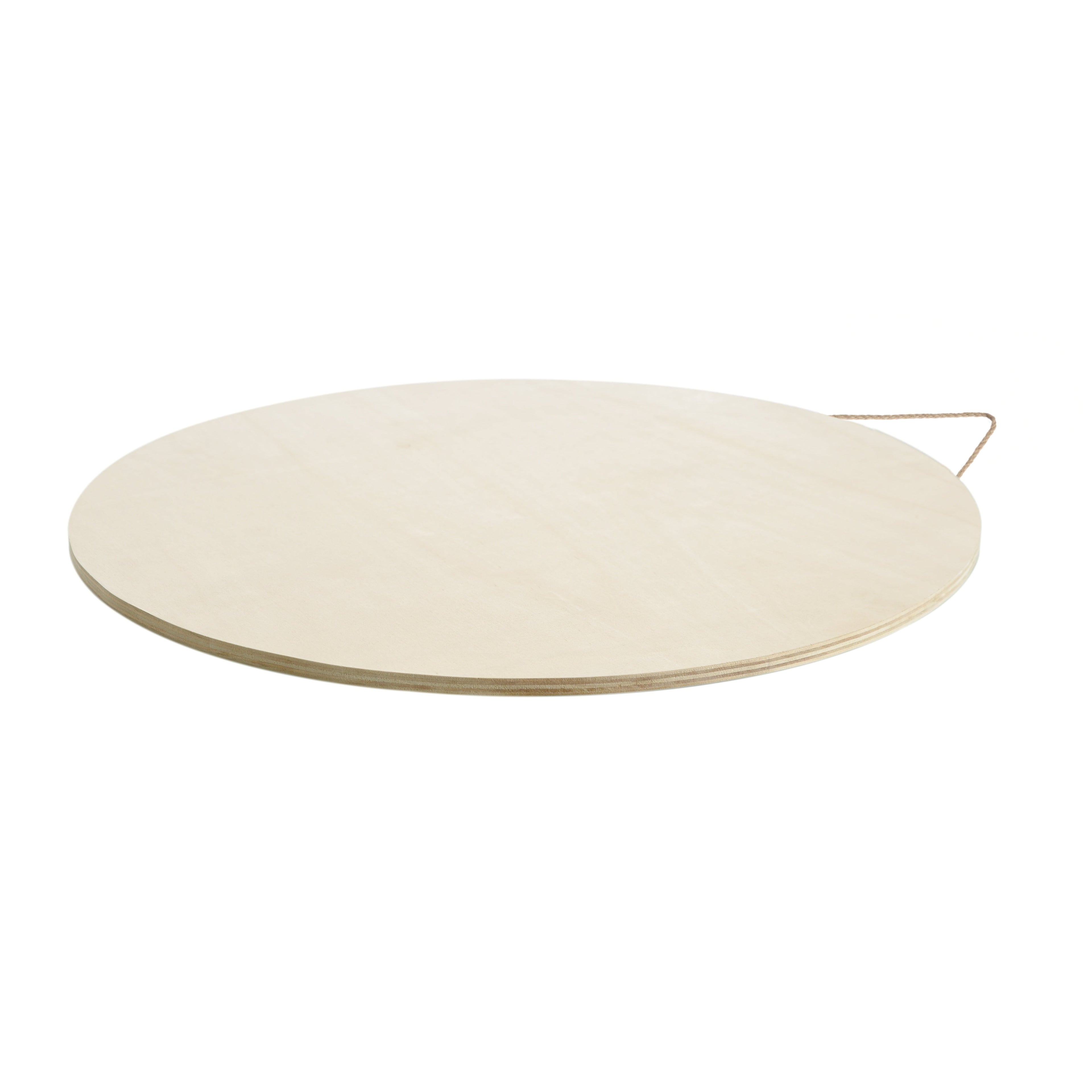 Stylecraft 17.9" Round Unfinished Wood Plaque (1 Each)
