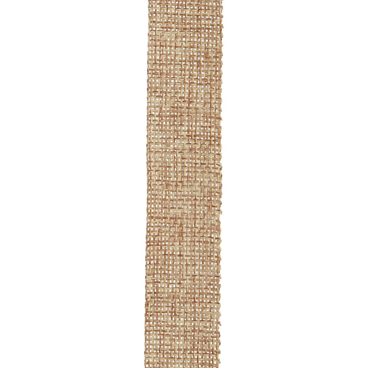 (3 pack) Offray Ribbon, Natural 7/8 inch Woven Burlap Woven Ribbon for Crafts, Gifting, and Wedding, 9 feet, 1 Each