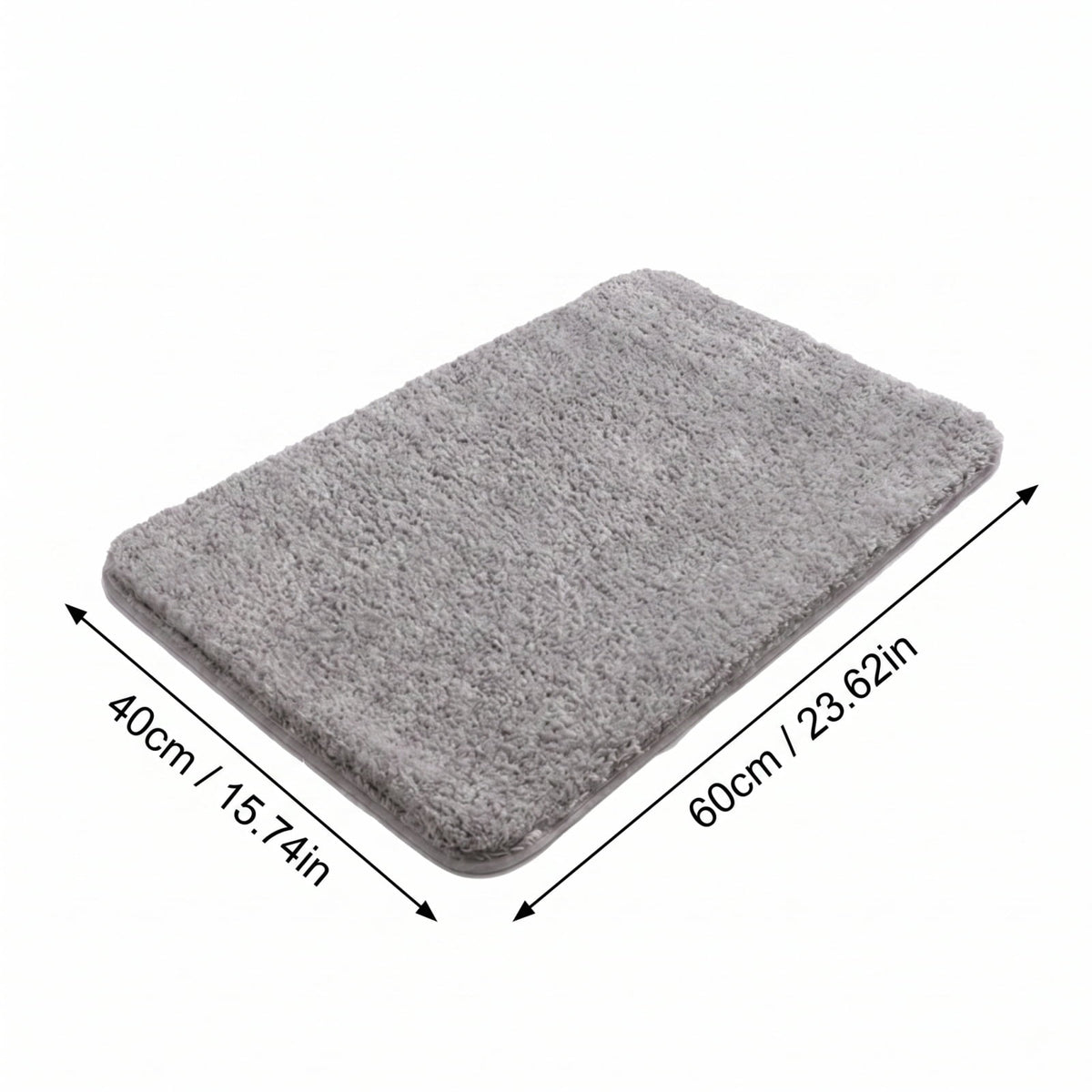 Cute Monstera Bathroom Rugs with Green Leaf Plant, Soft, Fluffy, Plush, Absorbent, Quick Dry, Non Slip, Machine Washable for Shower Floor, Bathroom, Bedroom,Home Decor and Accessories 24x16 Inches