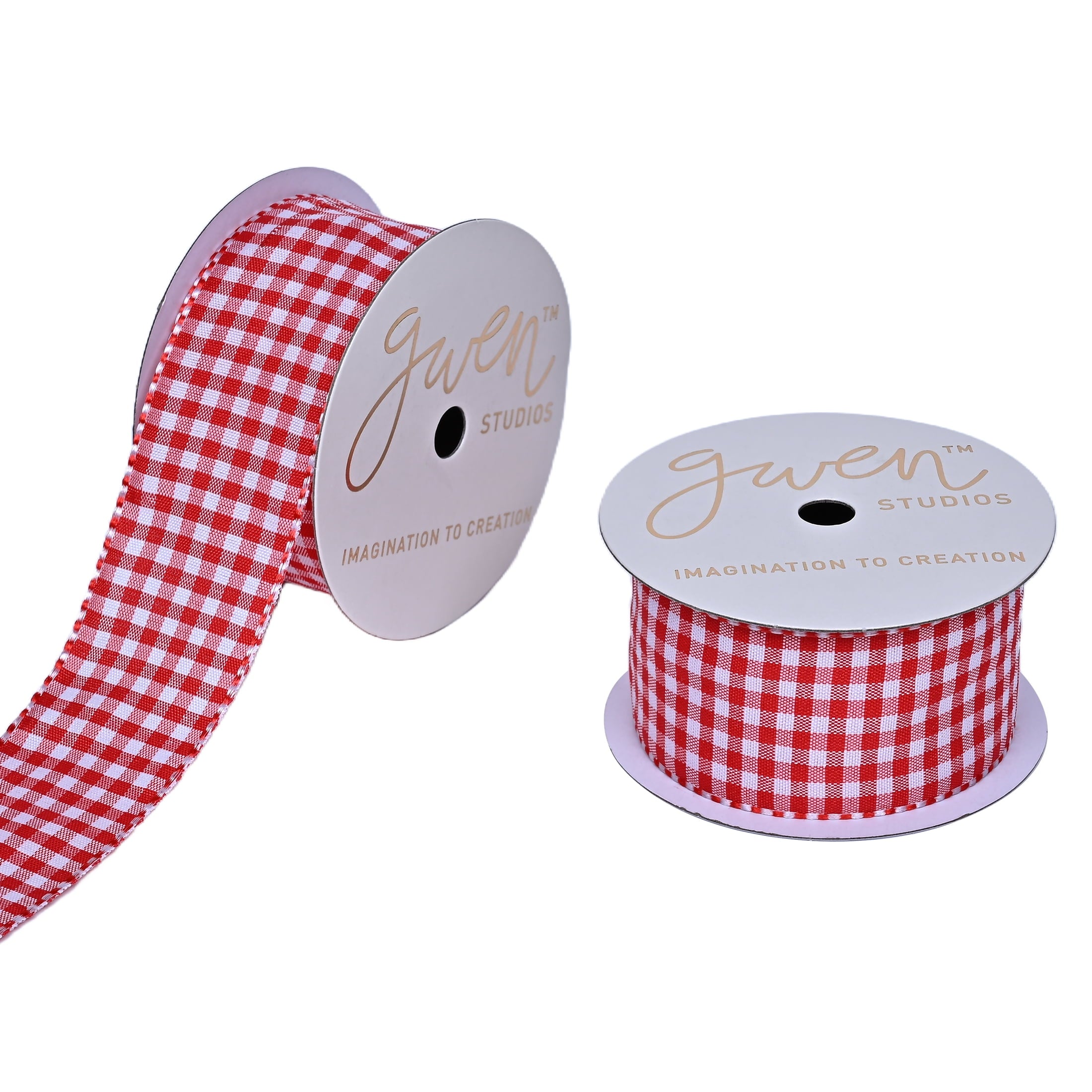 Hello Hobby 1.5" Red Gingham Ribbon, 3 Yards