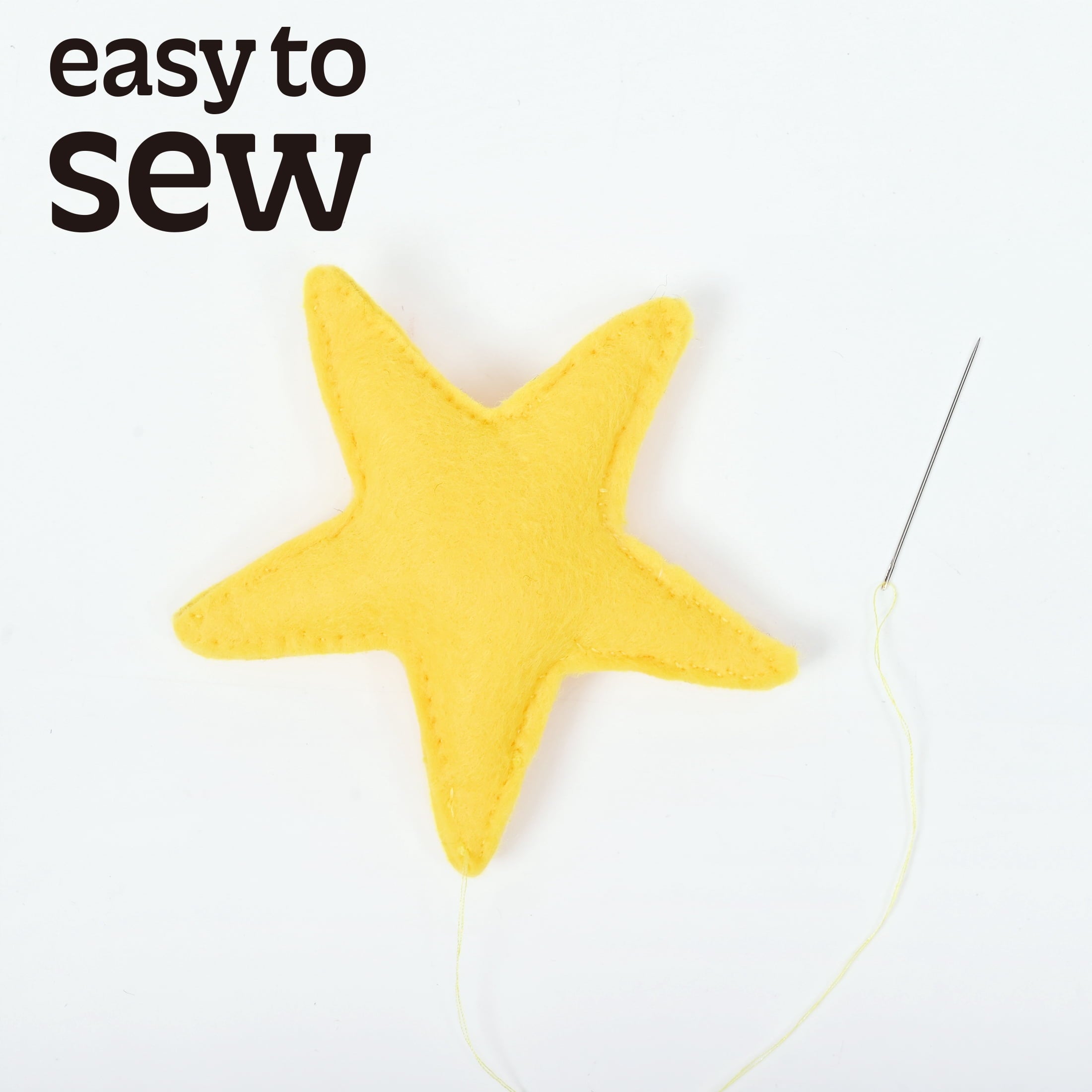 Hello Hobby Soft White Felt Craft Sheet, 9" x 12", Ideal for Sewing and Diy Projects