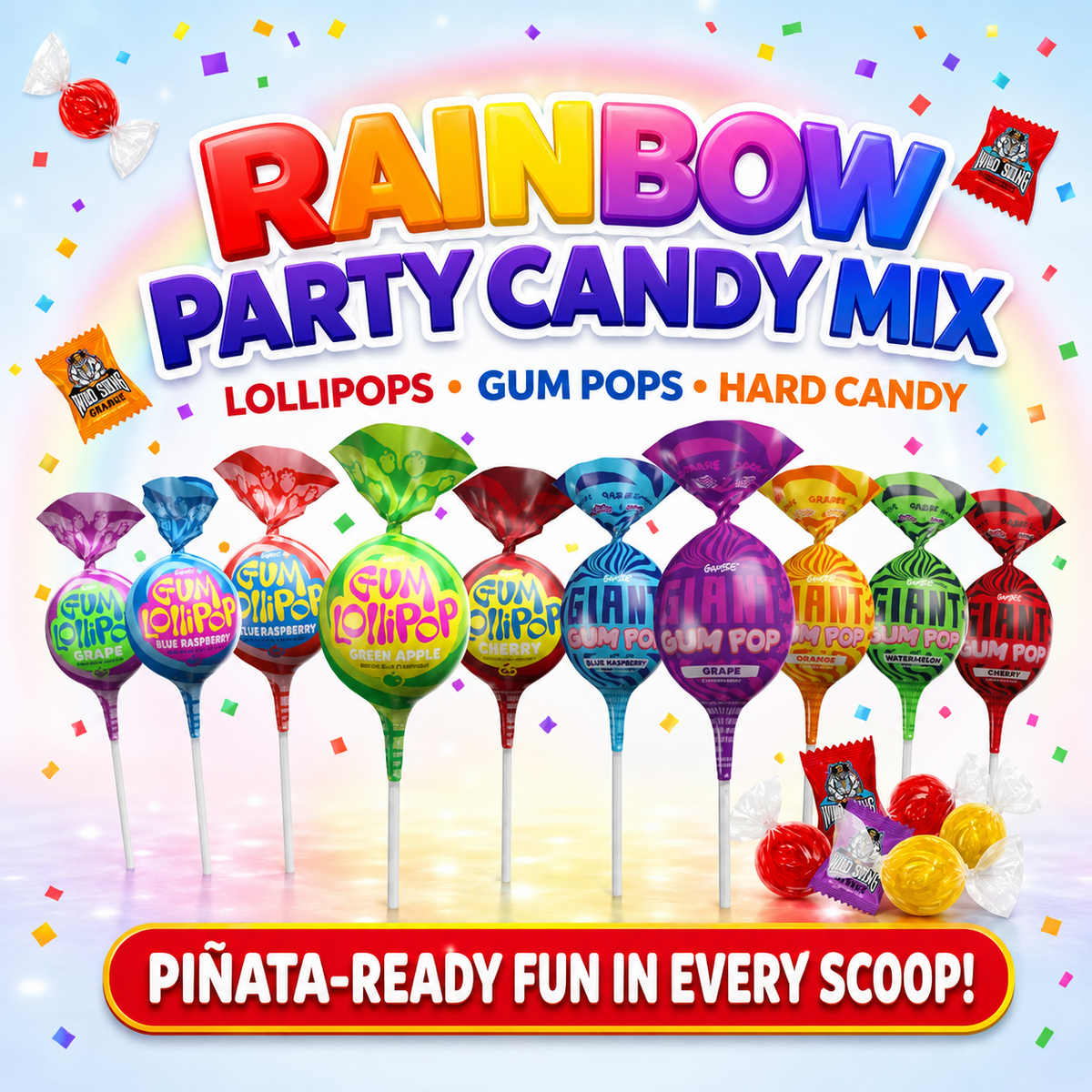 A Great Surprise Assorted Candy Mix, 2.2 lb Bulk Individually Wrapped Candy Variety Pack for Gifting, Candy Bowls, Piñatas, Party Favors & Goodie Bags