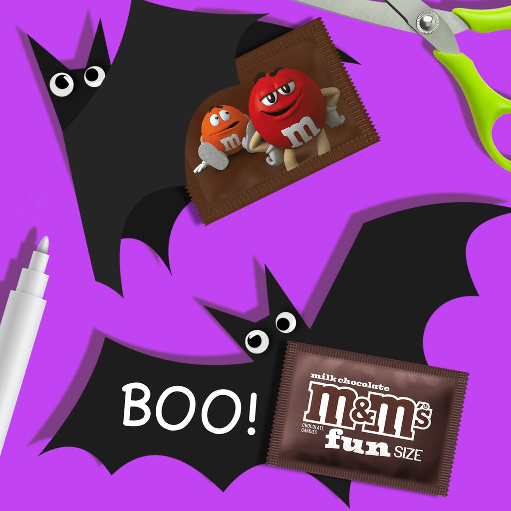 M&M's Peanut Fun Size Halloween Chocolate Candy - 10.57oz Bag
