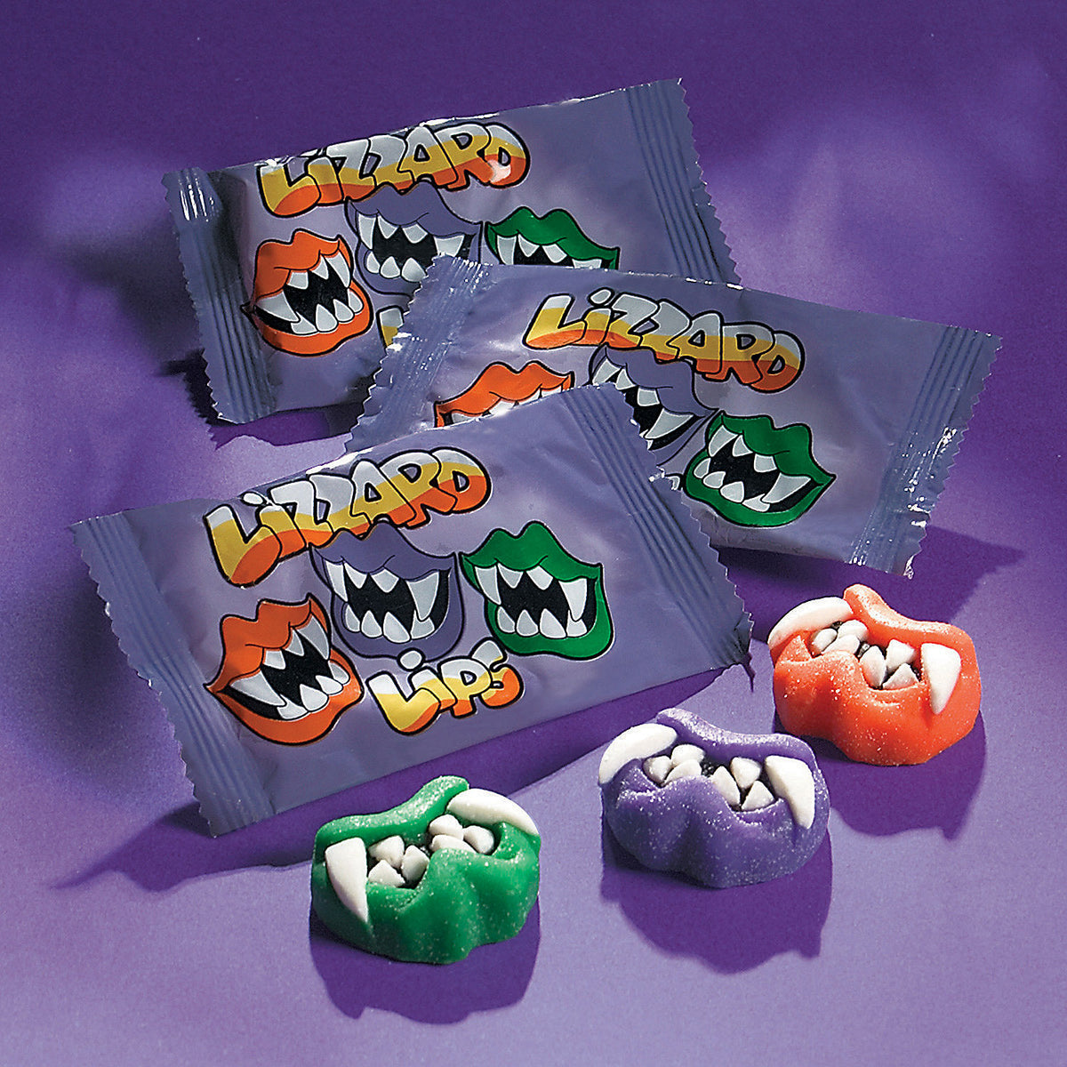 Lizard Lips Candy, Edibles, Halloween, 46 Pieces