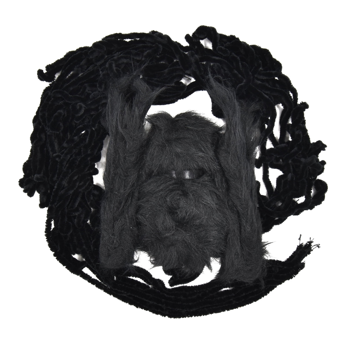Giant Spider Web with Spider Decoration, Black, 8', Halloween by Way To Celebrate