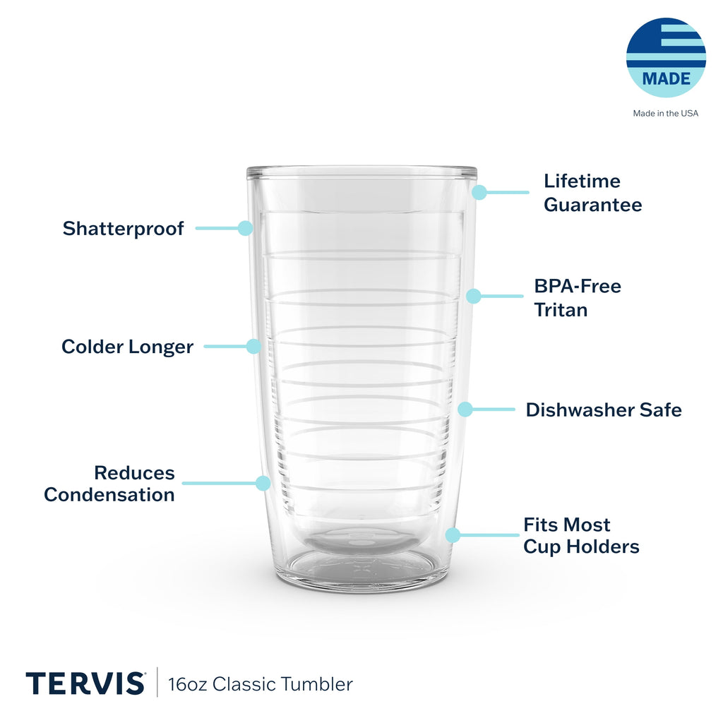 Tervis Universal - Dracula Made in USA Double Walled Insulated Tumbler Travel Cup Keeps Drinks Cold & Hot, 16OZ,