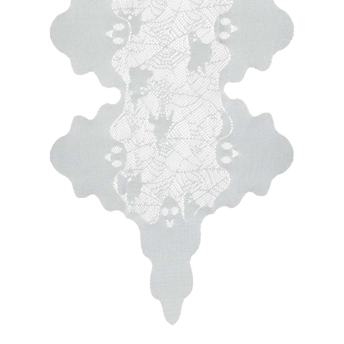 Fabric Spiderweb Table Runner, White, 80" x 20", Halloween by Way To Celebrate