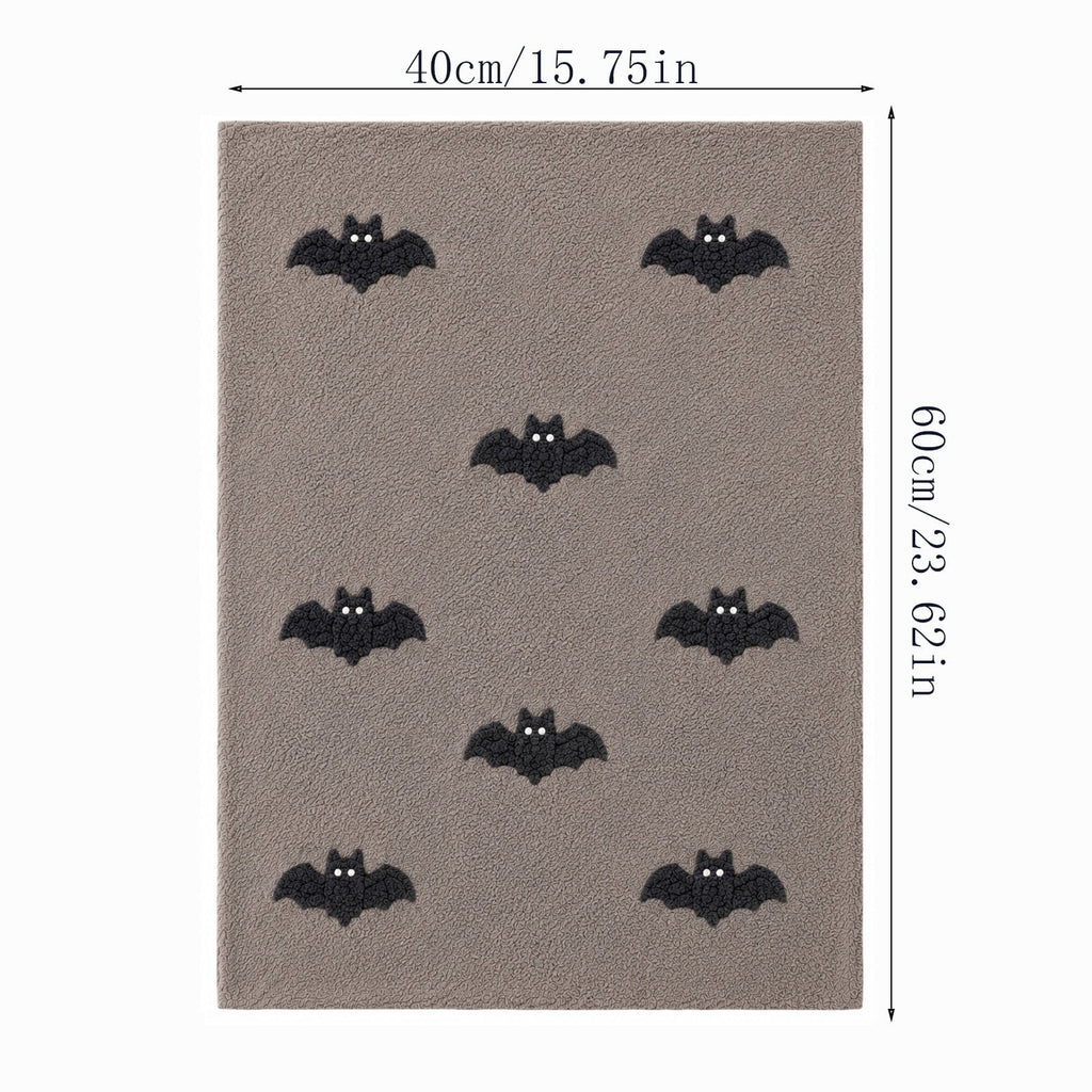 Halloween Thanksgiving Pumpkin Doormat 24x16 Inch, Simple Fall Farmhouse Entrance Mat for Front Porch Patio Home Decor