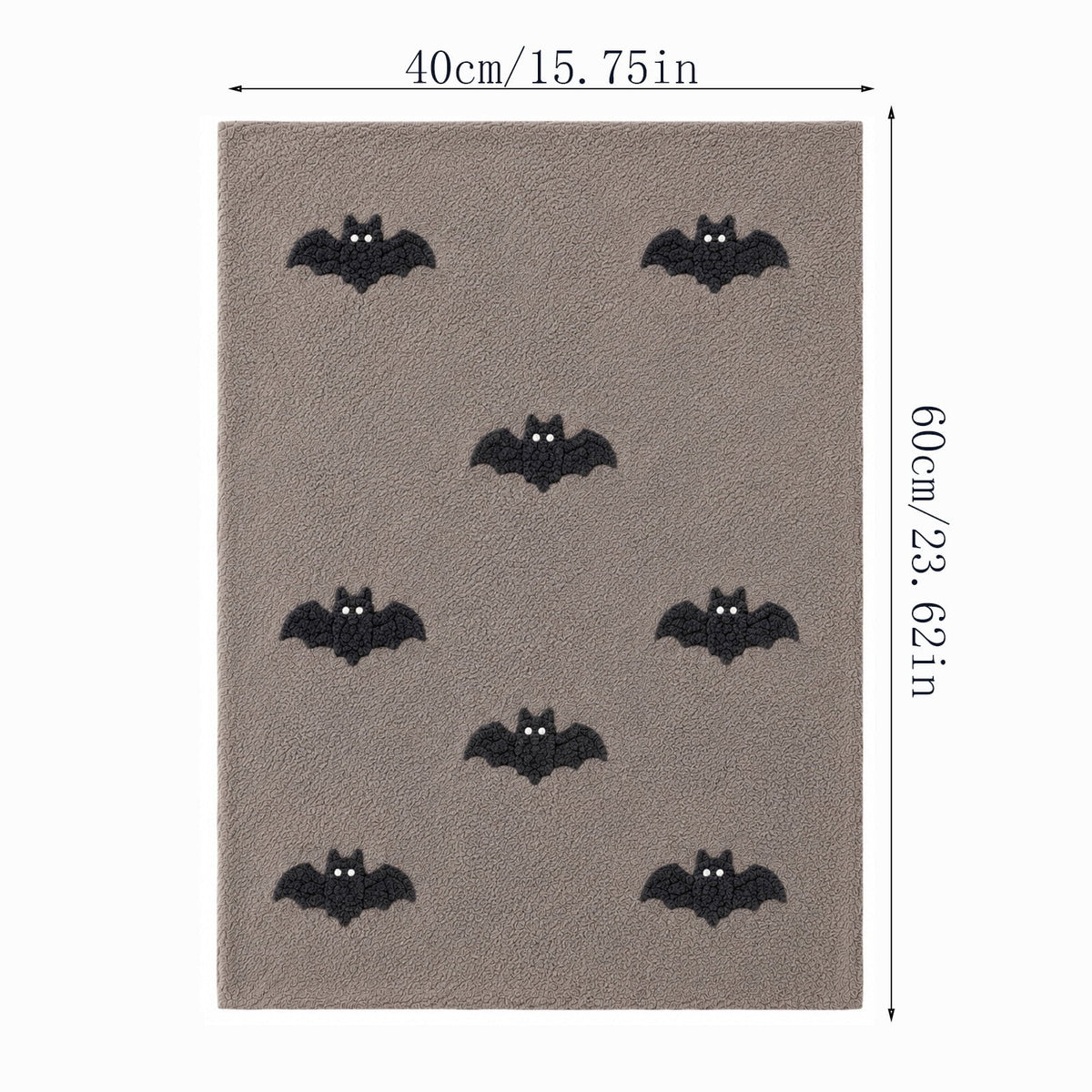Halloween Thanksgiving Pumpkin Doormat 24x16 Inch, Simple Fall Farmhouse Entrance Mat for Front Porch Patio Home Decor