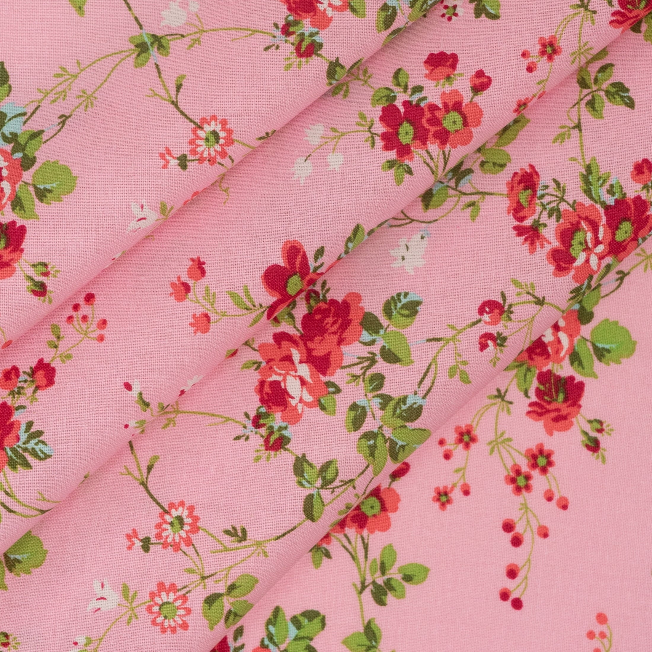 Waverly Inspirations 1 Yard Cut 100% Cotton Print Fabric, Vine Crntn, 44 in Wide, for Quilting & Sewing