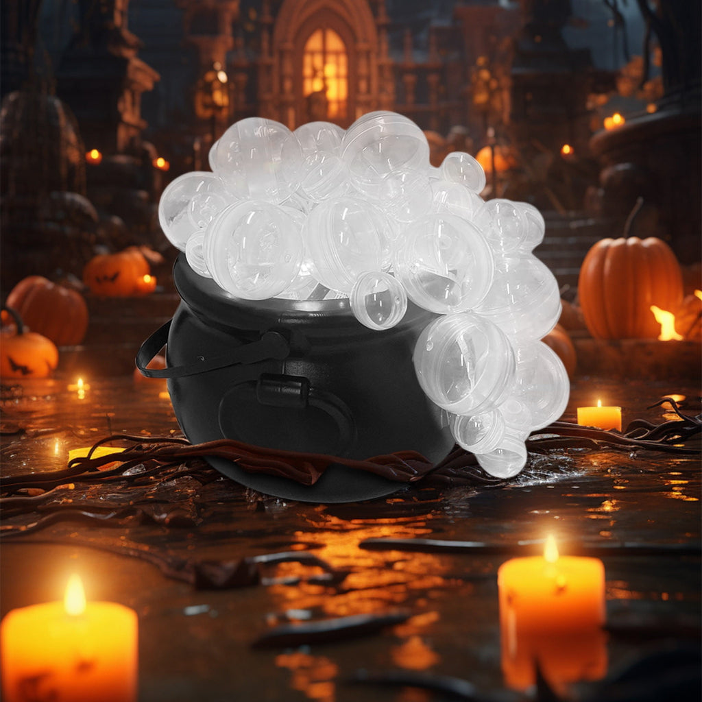 Muecwrye Halloween Decorations Outdoor, Halloween Clearance! Halloween Witches Cauldron on Tripod with Lights, DIY Bubbling Cauldron Set Decor for Home Porch Outside, Halloween Party Supplies