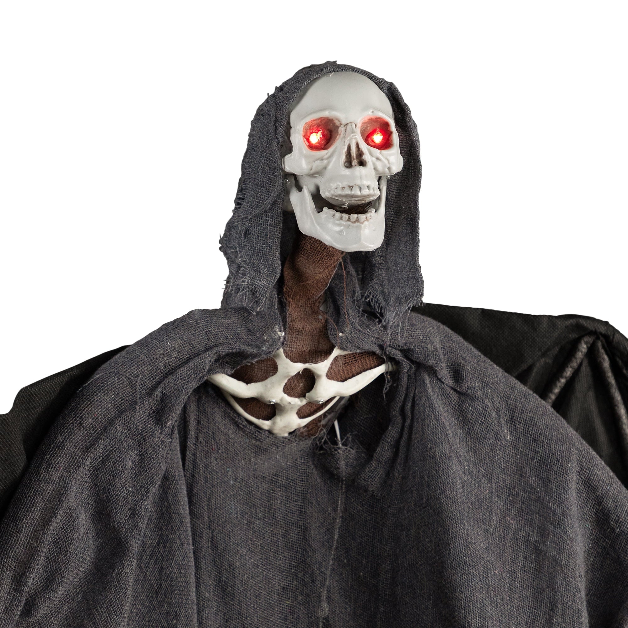 Northlight LED Lighted Animated Winged Grim Reaper Halloween Decoration - 50"