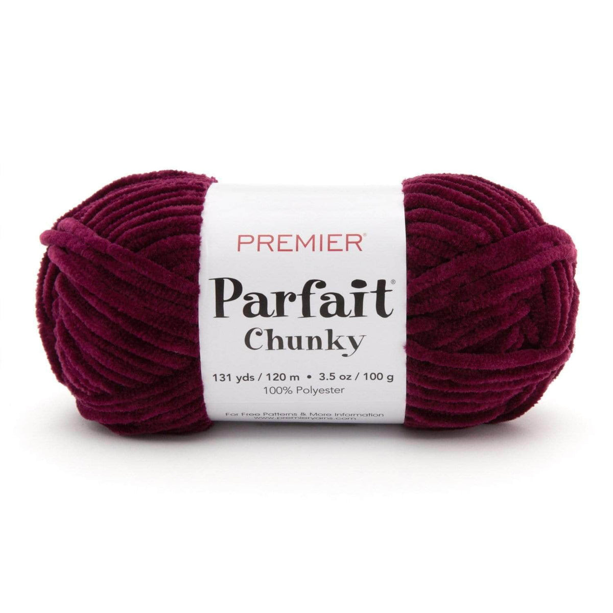 Premier Yarns - Parfait Chunky - 3.5oz 131yds - Super Bulky 6 Weight - Polyester Chenille