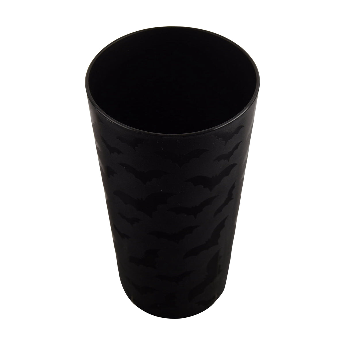 Mainstays 26 oz Round Plastic Skeleton Tumbler, Purple