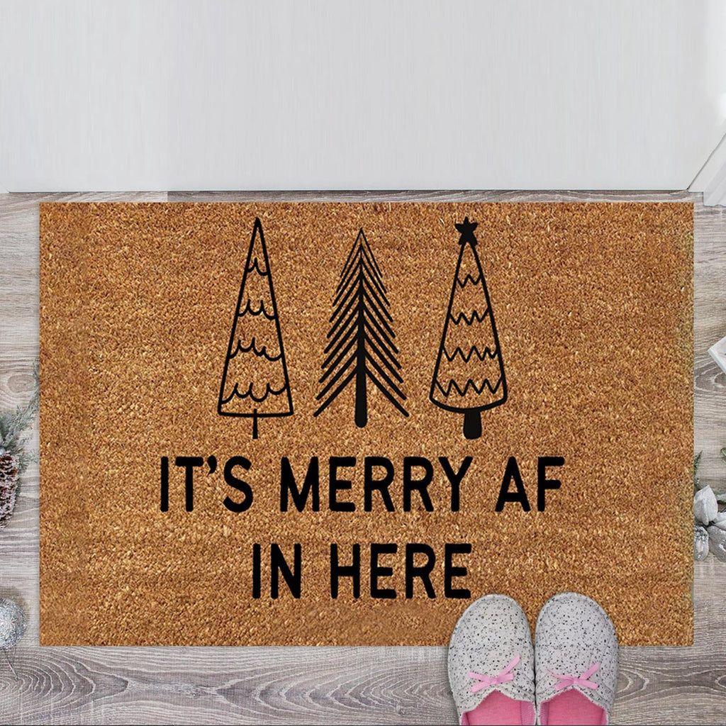 Jierger Happy Halloween Decorative Seasonal Fall Halloween Party Floor Mat for Home Halloween Indoor Outdoor for Thanksiving Decor Doormat Christmas Entrance Floor Mats 15.74 x 23.62 inch