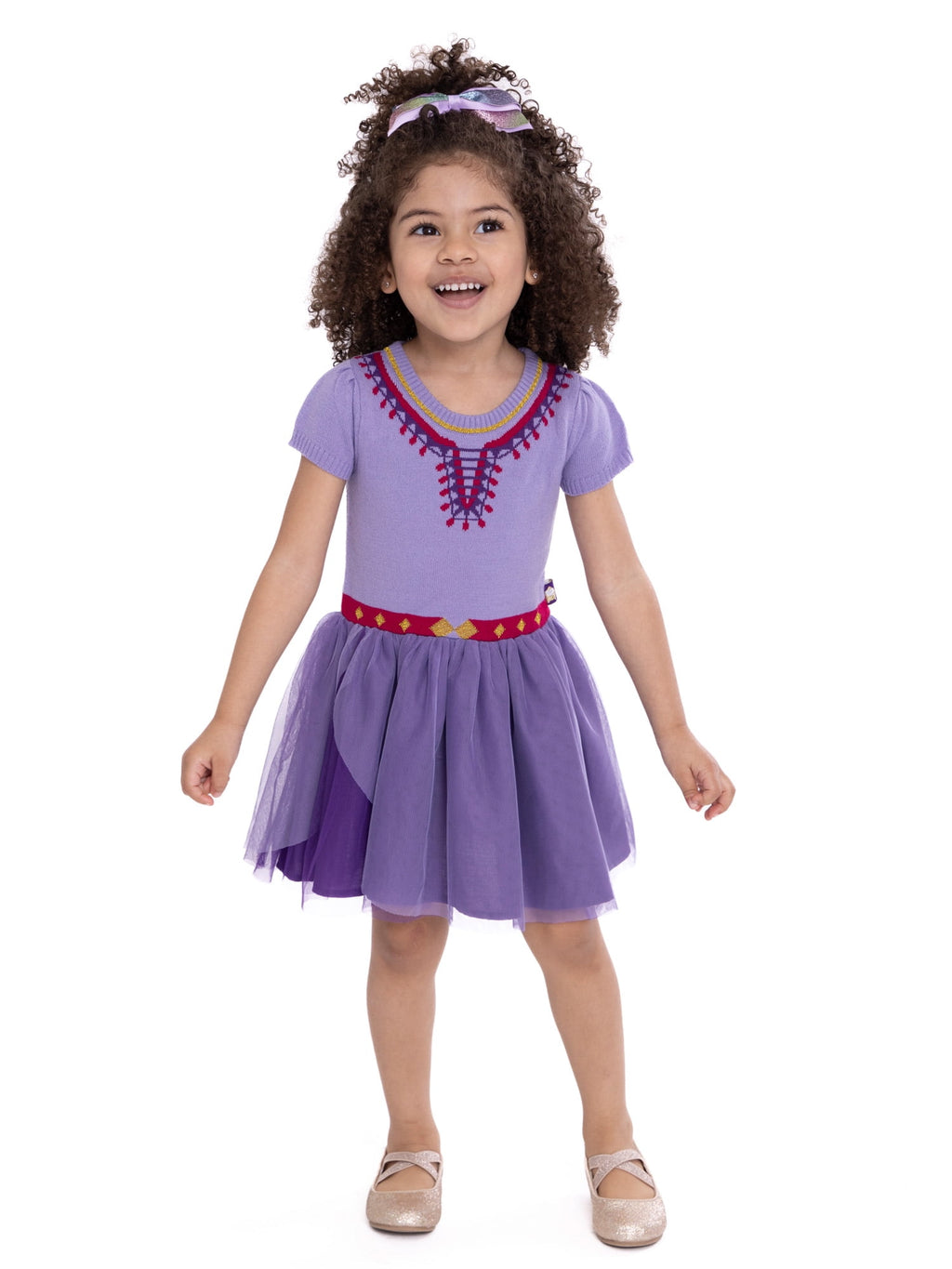 Toddler Girl Elf Velour Cosplay Dress, Sizes 12M-5T