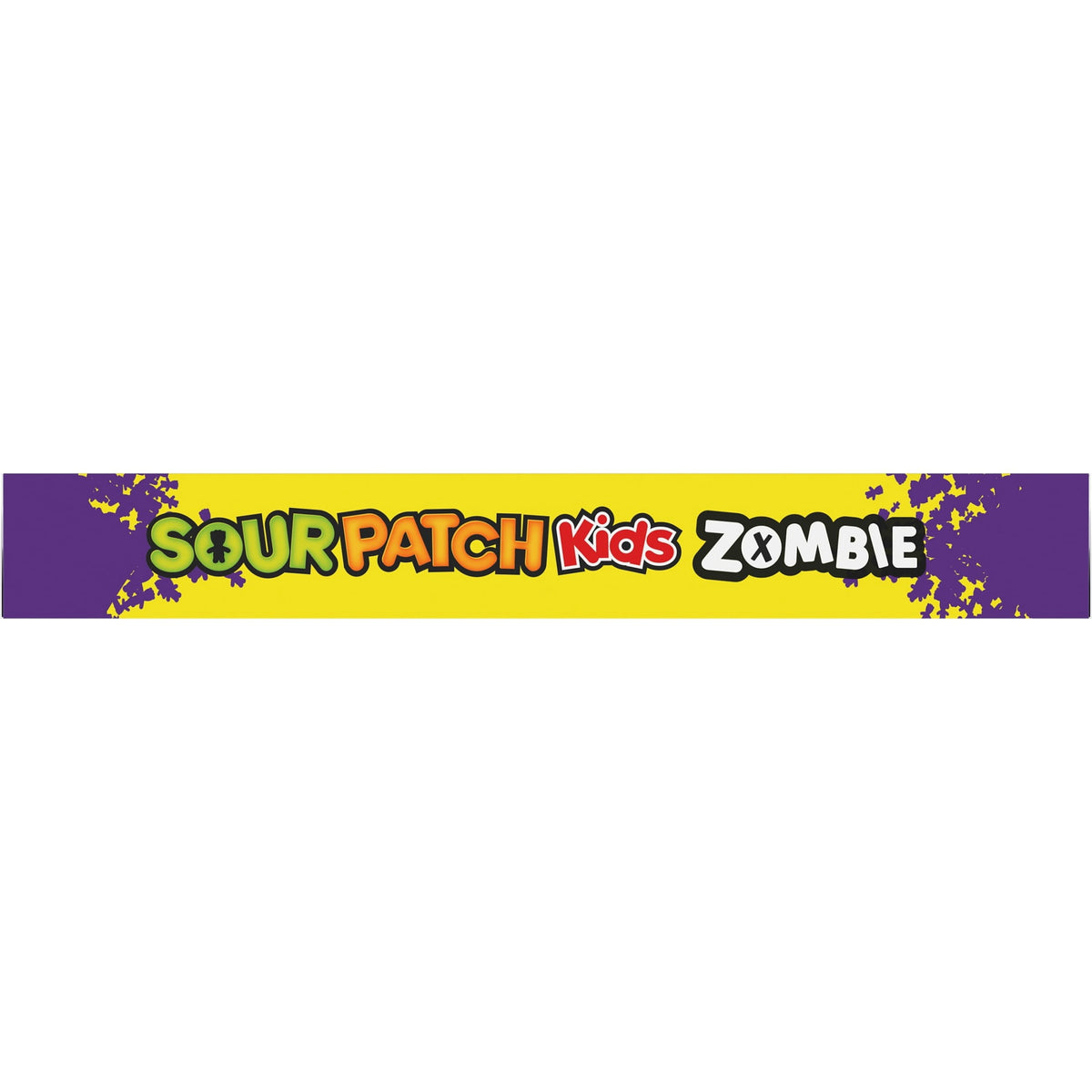 SOUR PATCH KIDS Zombie Orange & Purple Soft & Chewy Halloween Candy, 3.5 oz