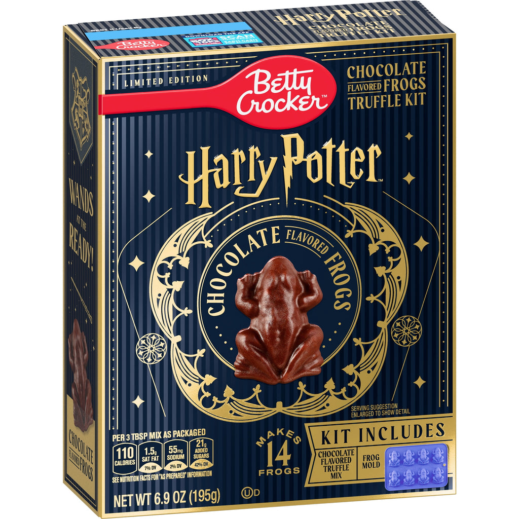 Betty Crocker Harry Potter Chocolate Flavored Frogs Truffle Kit, 14 Count, 6.9 oz