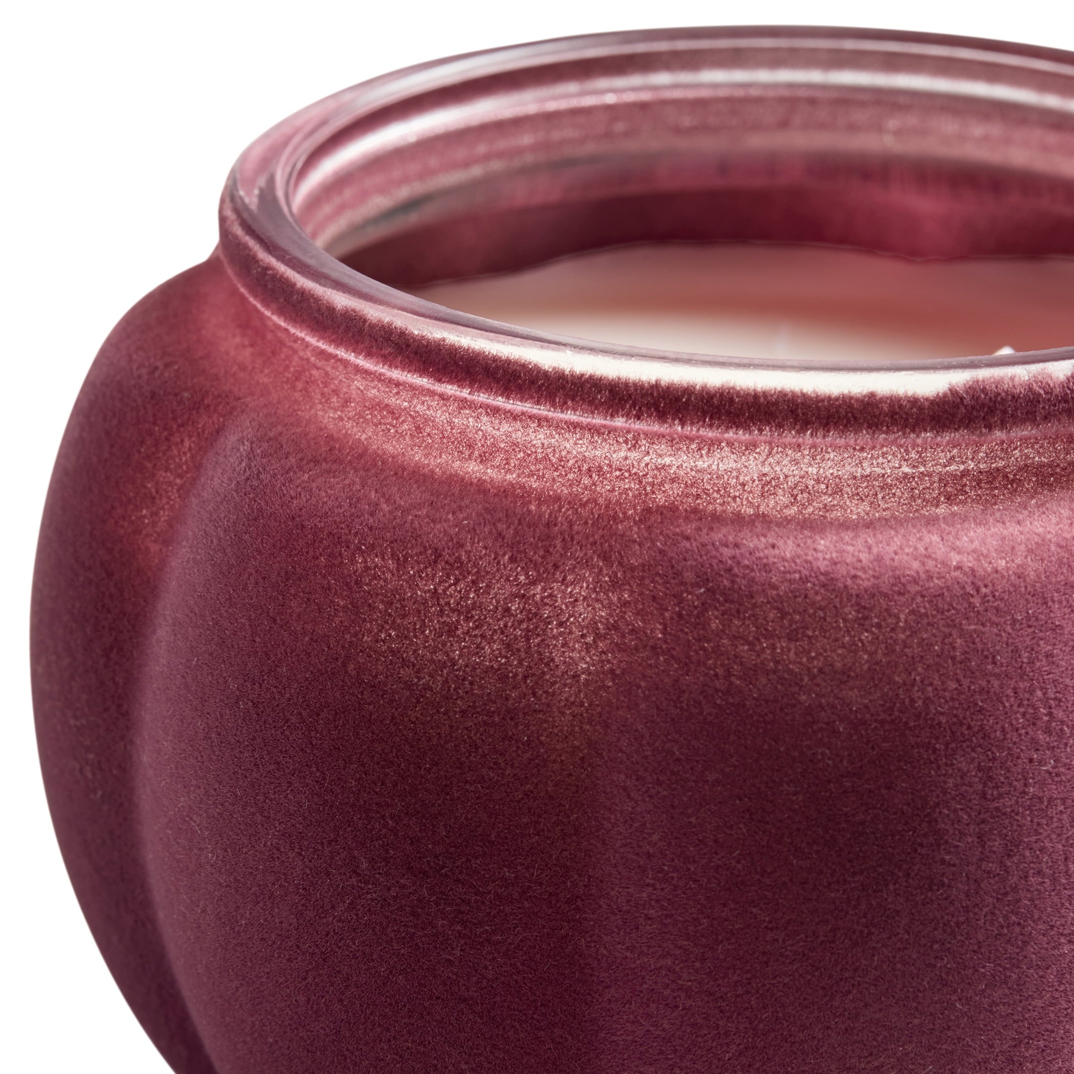 Better Homes & Gardens Flocked Pumpkin Jar Candle, Pumpkin Snickerdoodle Swirl, 2-Wick, 12.7 oz