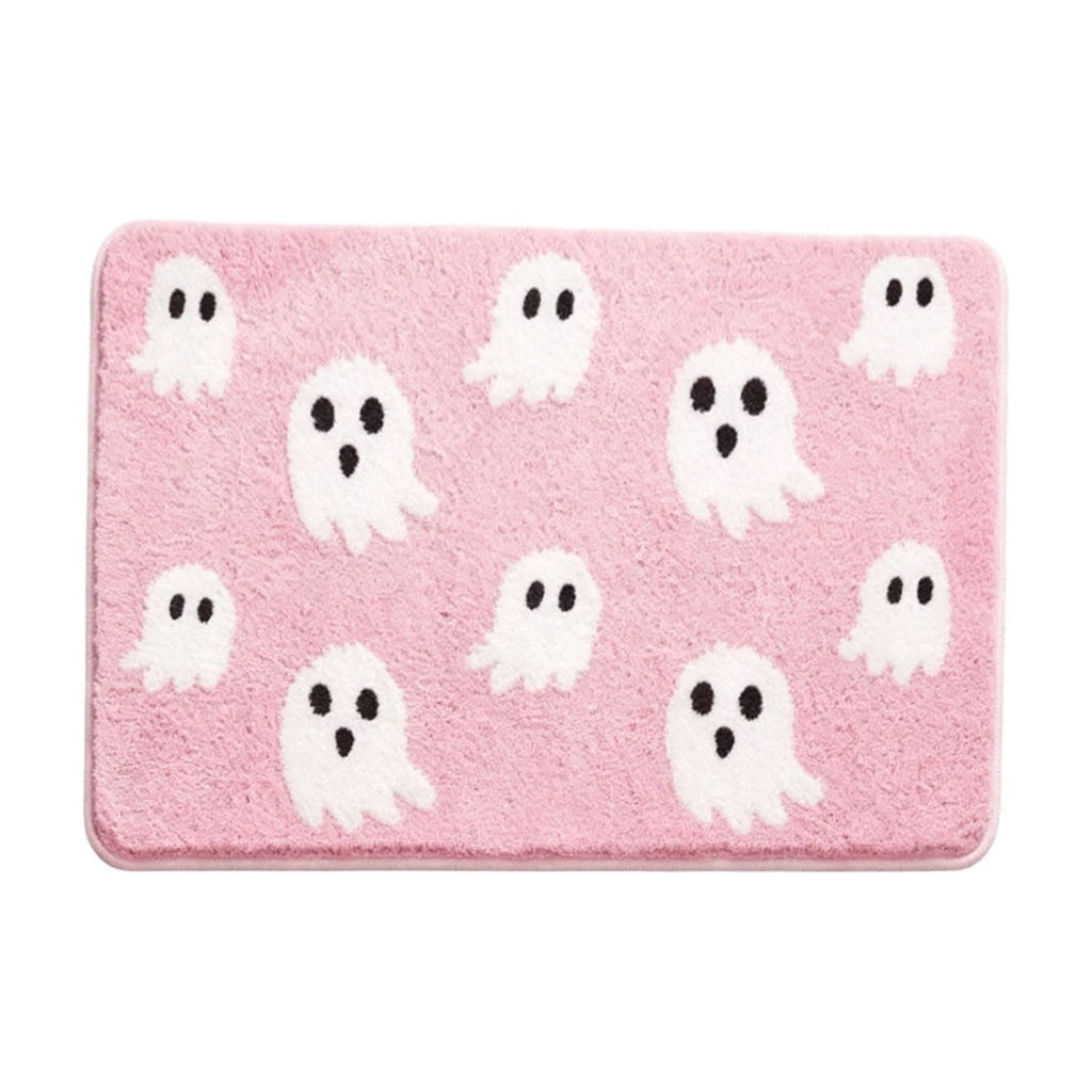 AuroraX Halloween Ghost Decor Outdoor Halloween Decoration Courtyard Tabletop Desktop Haunted Halloween Decoration for Yard Garden Pink