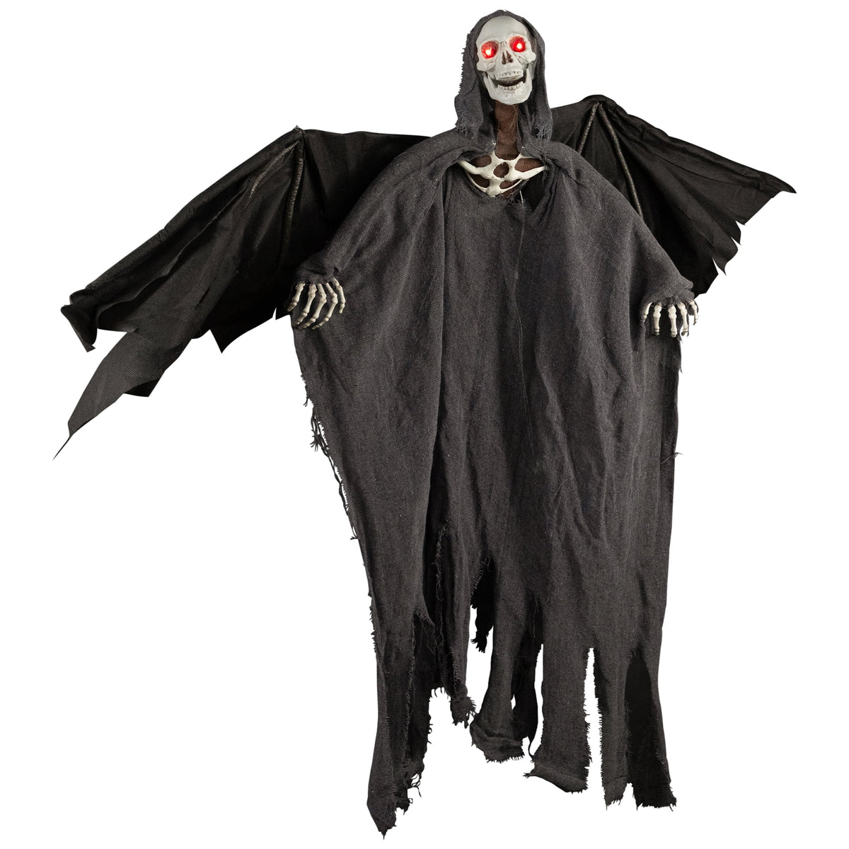 Northlight LED Lighted Animated Winged Grim Reaper Halloween Decoration - 50"