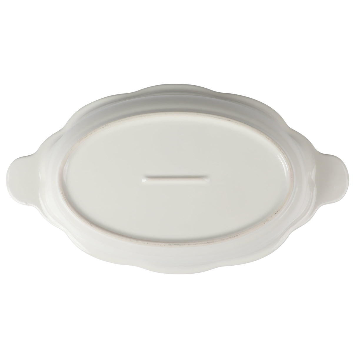 The Pioneer Woman 3-Quart Oval Pumpkin Stoneware Baker with Lid, Linen