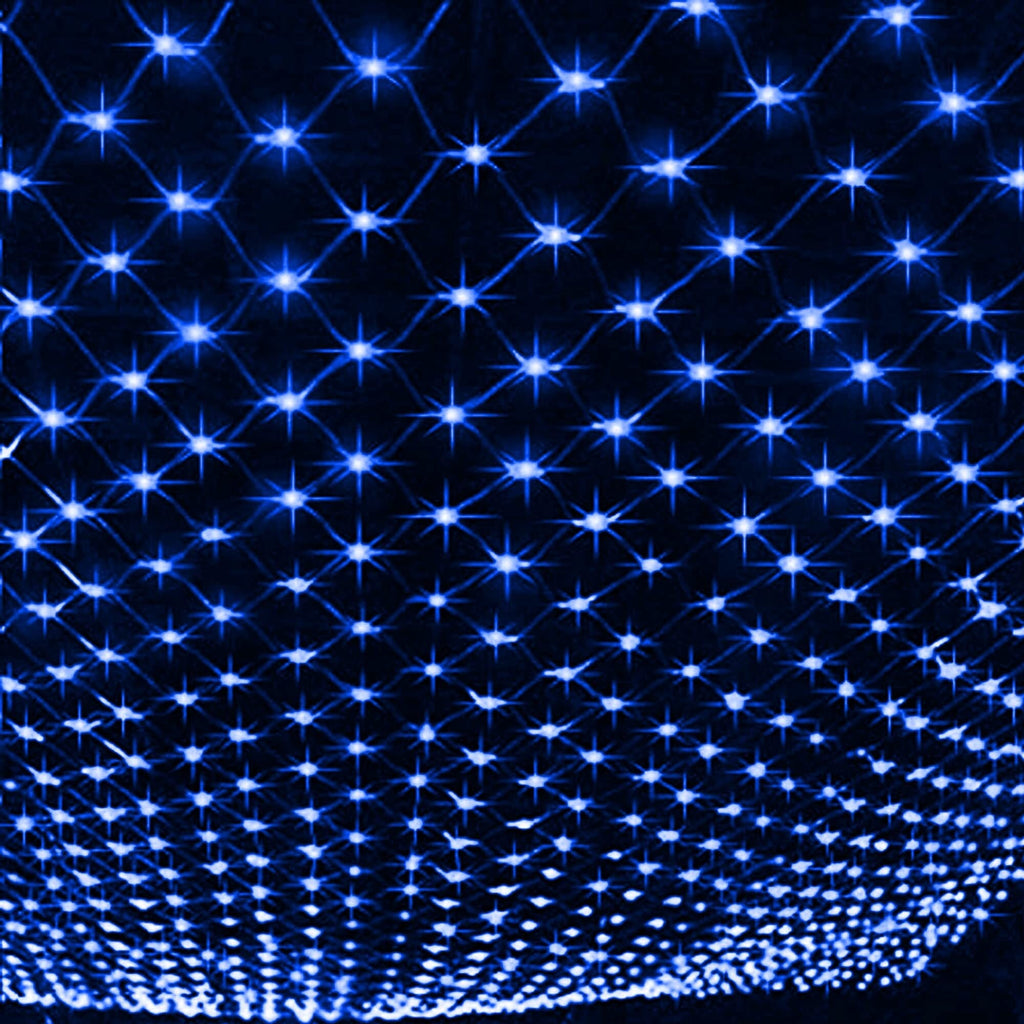 Dazzle Bright Christmas Net Lights, 360 LED 12FT x 5 FT Transparent Wire Waterproof Connectable String Lights with 8 Modes Christmas Outdoor Lights for Bushes Garden Party Holiday Decoration (Green)