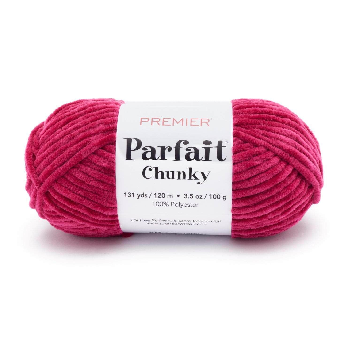 Premier Yarns - Parfait Chunky - 3.5oz 131yds - Super Bulky 6 Weight - Polyester Chenille