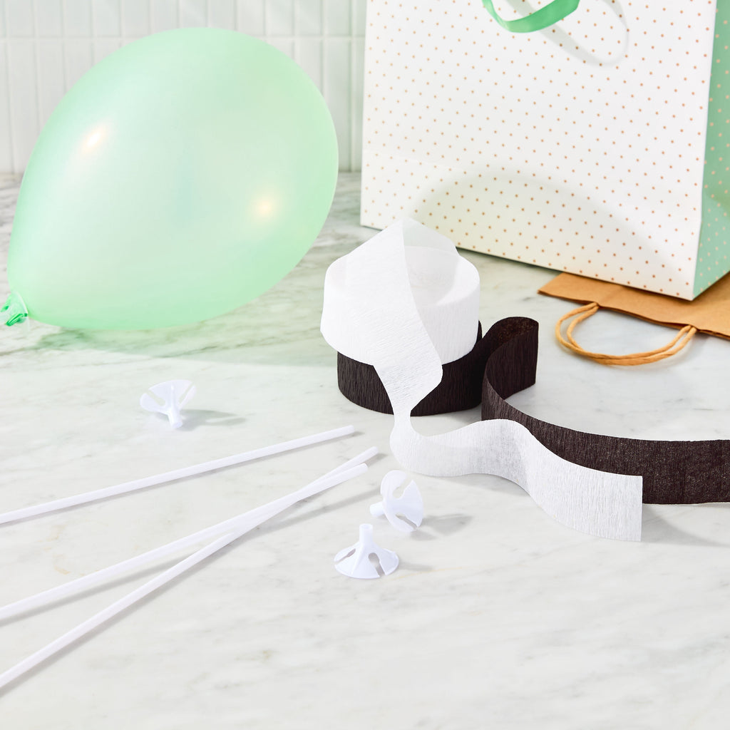 White Paper Party Streamer, 150', by Way To Celebrate