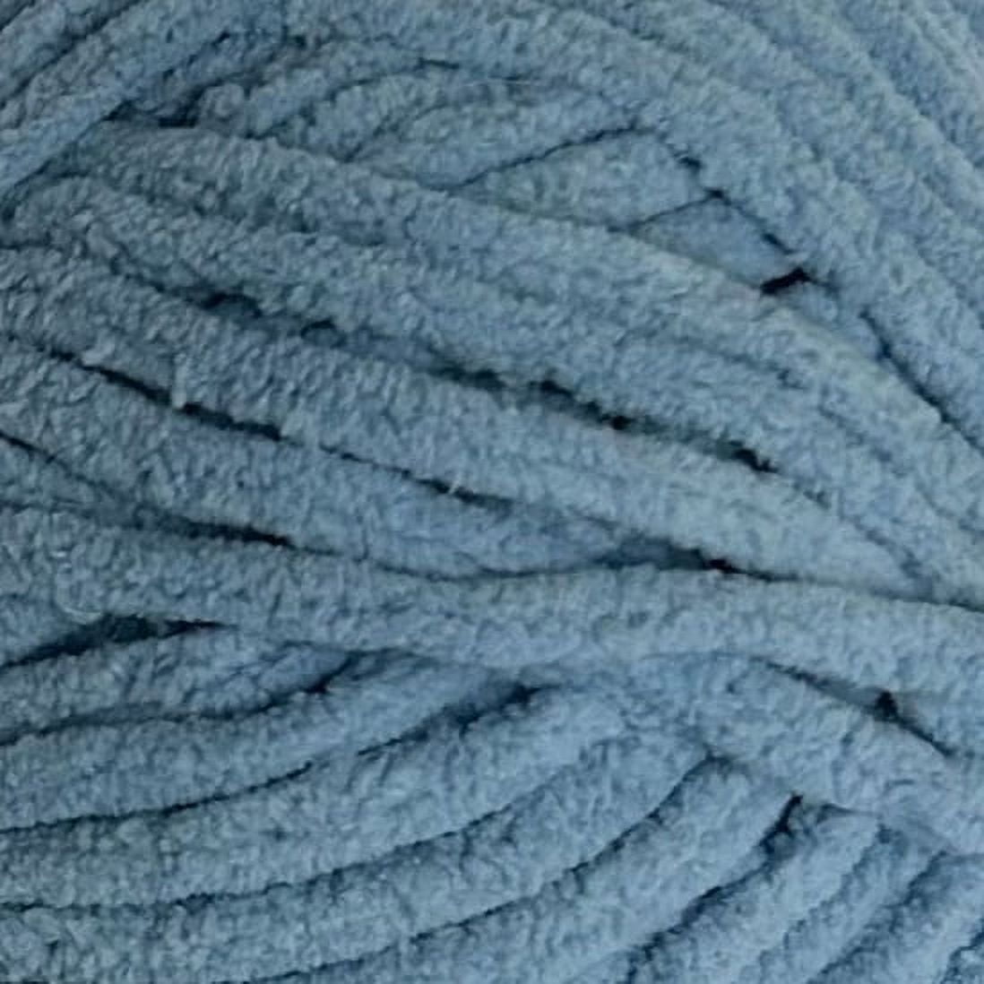 Mainstays Cozy Chenille Yarn, 220 yd, Arctic White, 100% Polyester, Bulky