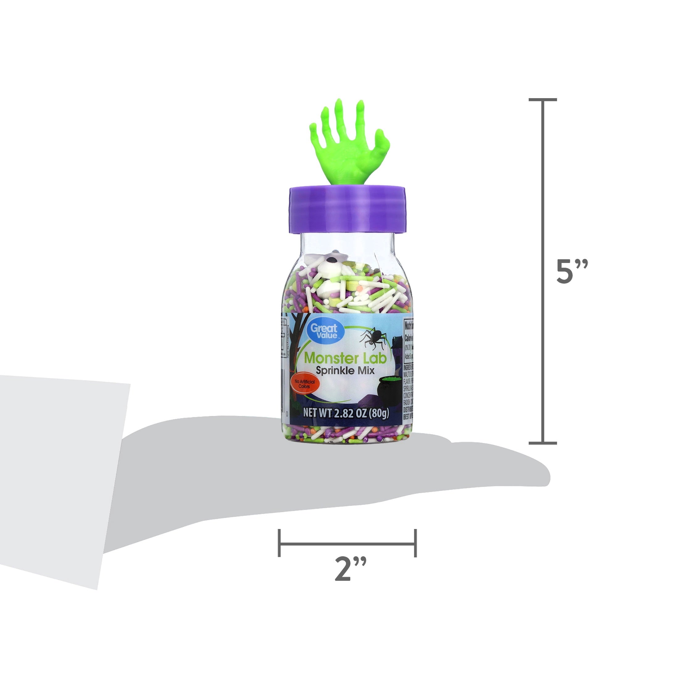 Great Value Monster Lab Decorating Sprinkle Mix, 2.82 oz