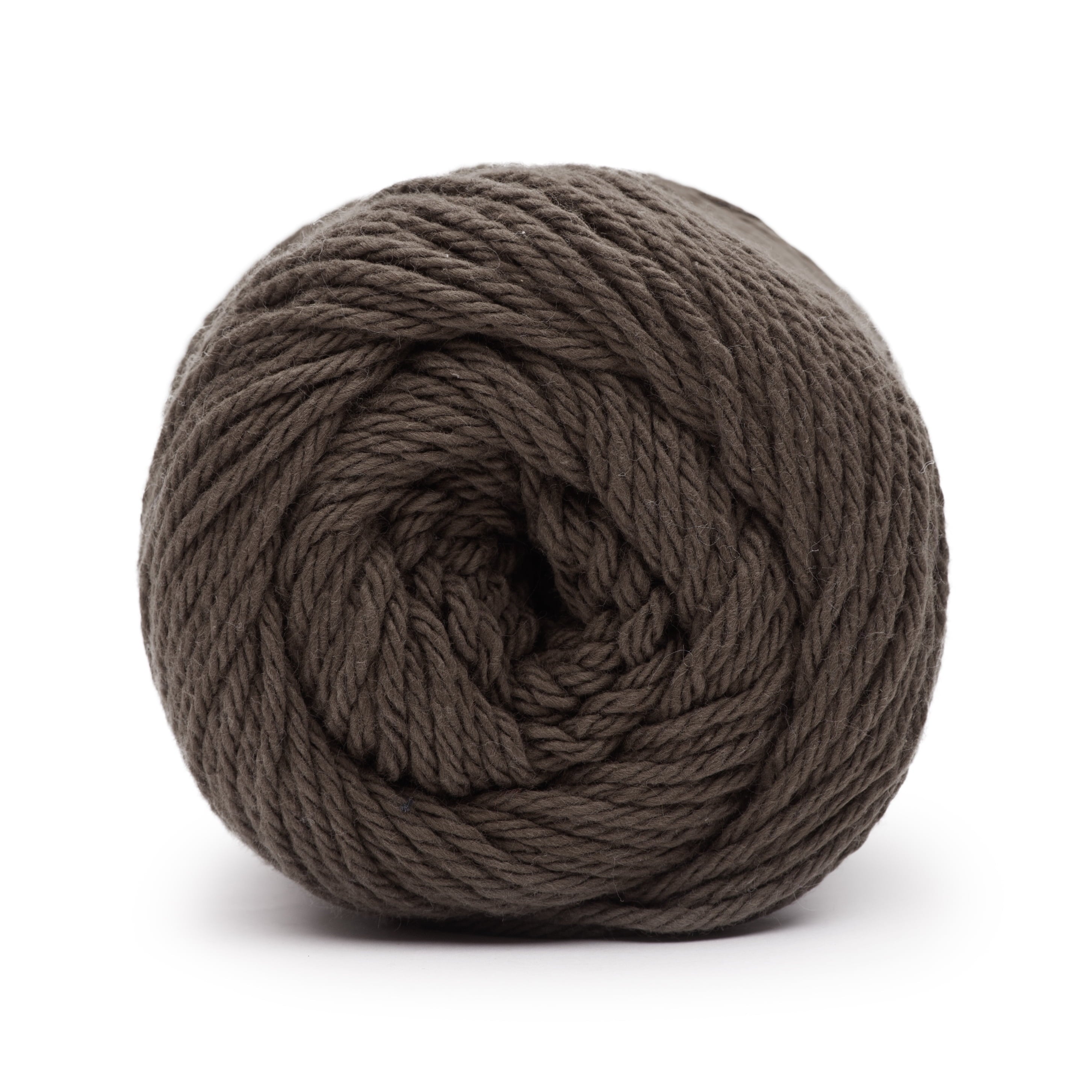 (3 pack) Peaches & Creme Solid 4 Medium Cotton Yarn, Ecru 2.5oz/70.9g, 120 Yards