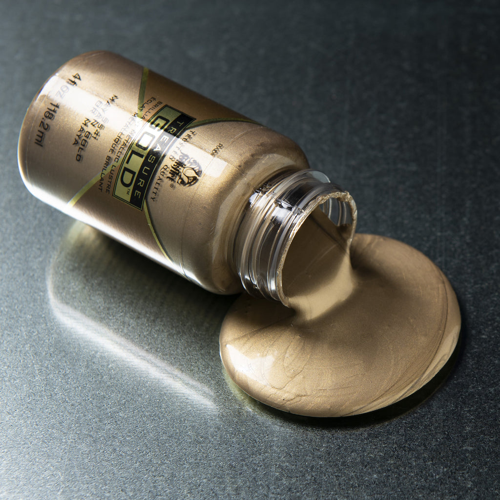 FolkArt Treasure Gold Acrylic Craft Paint, 2 fl oz