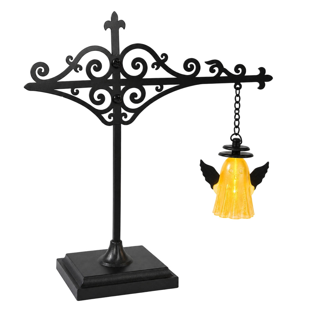 Nkmbld Halloween Bookshelf Lamp, Vintage Library Lantern Decorative Bookshelf Lighting, Hanging Ghost Lantern Book Shelf Light, Halloween Decorations Indoor