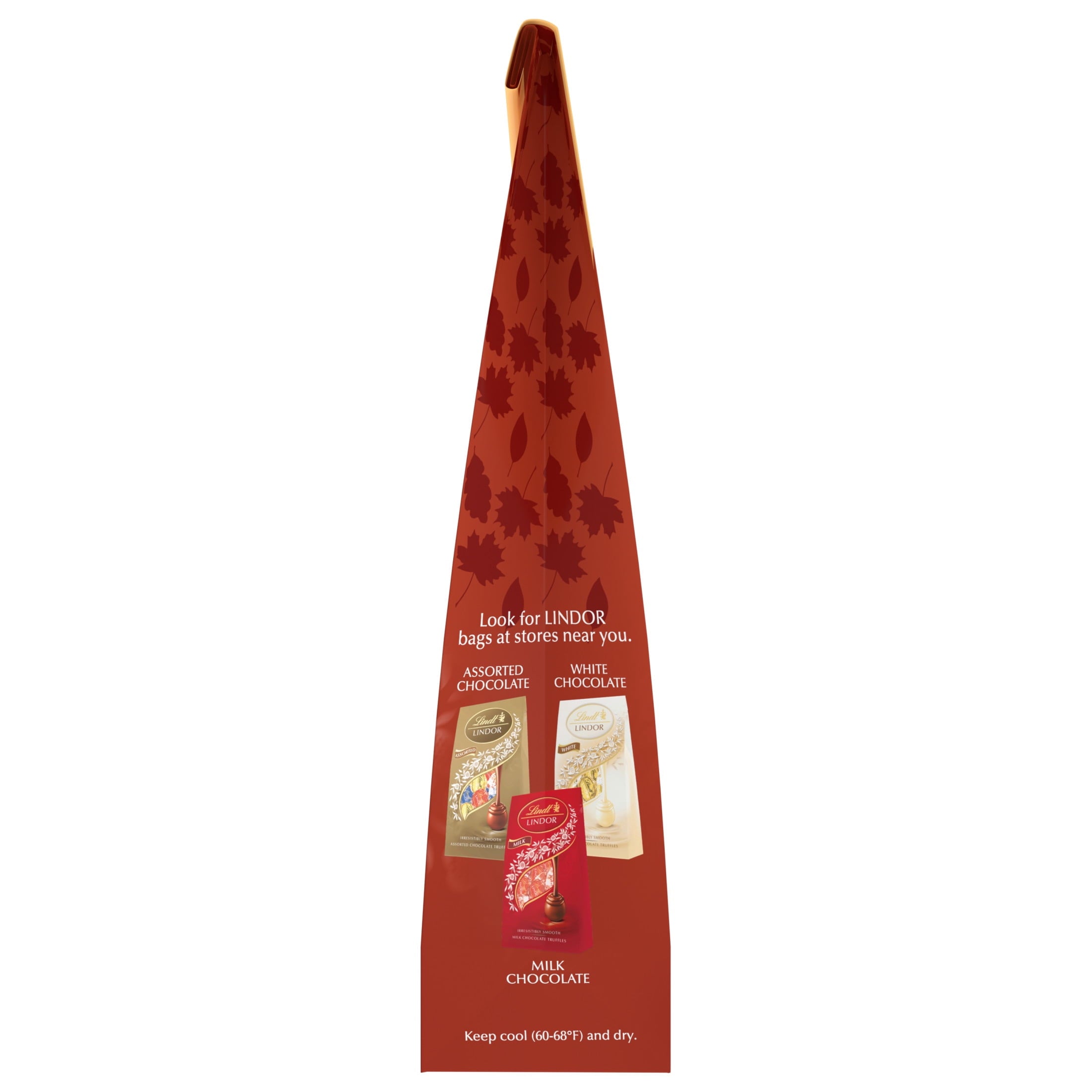 Lindt LINDOR Fall Pumpkin Spice Milk Chocolate Candy Truffles, 5.1 oz. Bag