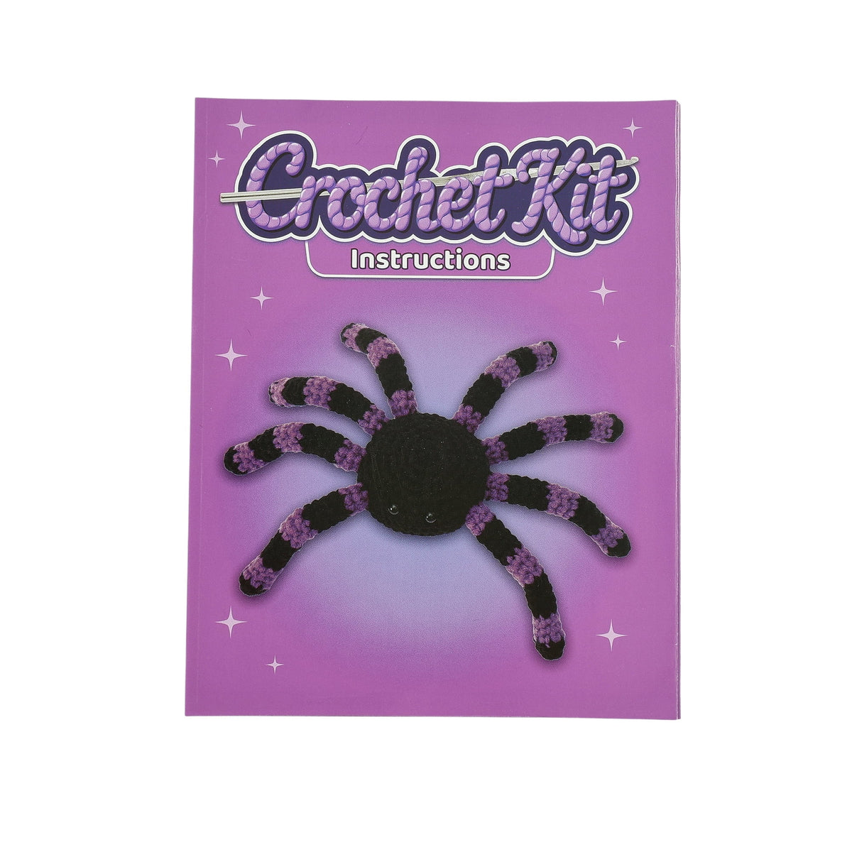 Spider Crochet Kit, Purple and Black, Halloween by Way To Celebrate