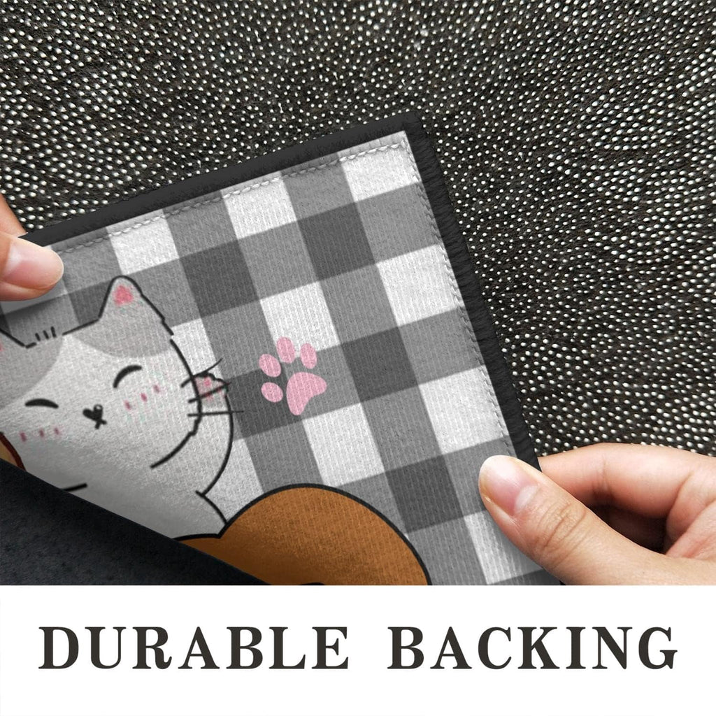 Bear Rugs Tribal Doormat Non-Slip Absorbent Resist Dirt Front Door Mat Machine Washable Welcome Mats Outdoor Inside Floor Rugs for Entryway 30" X 17"…