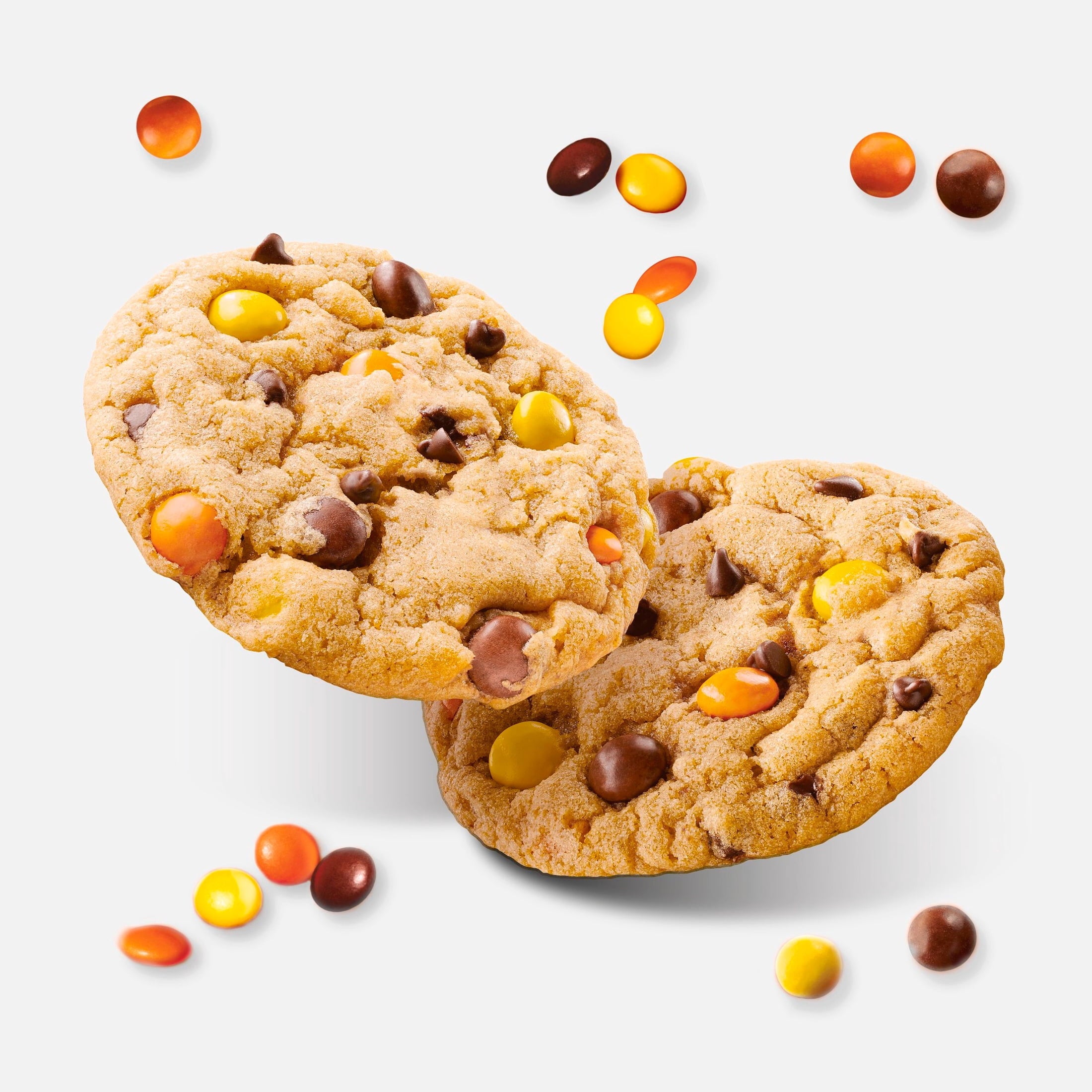 Betty Crocker Peanut Butter Cookie Mix, REESE's PIECES Minis & Chocolate Chips, 11.9 oz